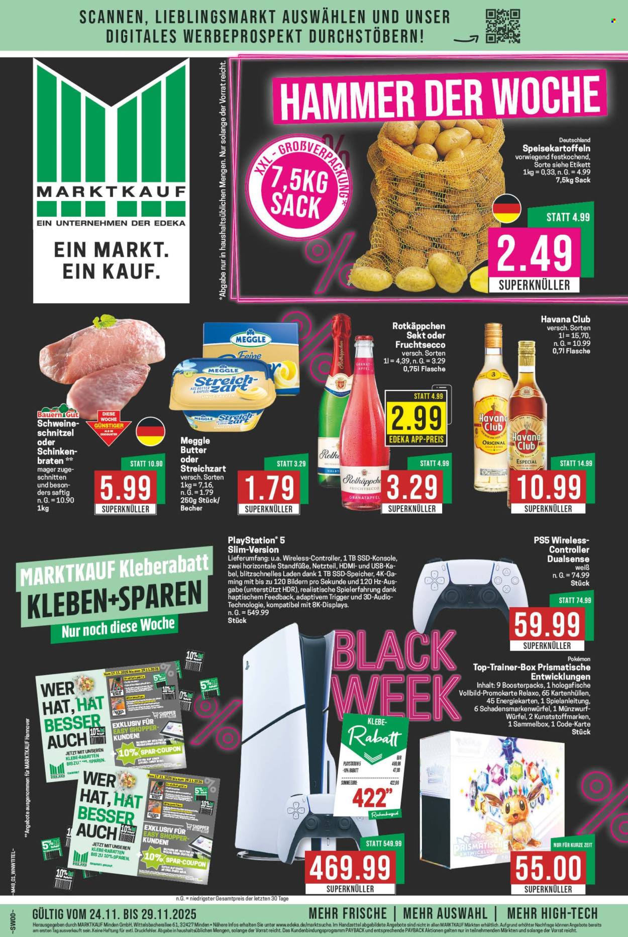 Marktkauf Prospekte  - 24.11.2025 - 29.11.2025. Seite 1