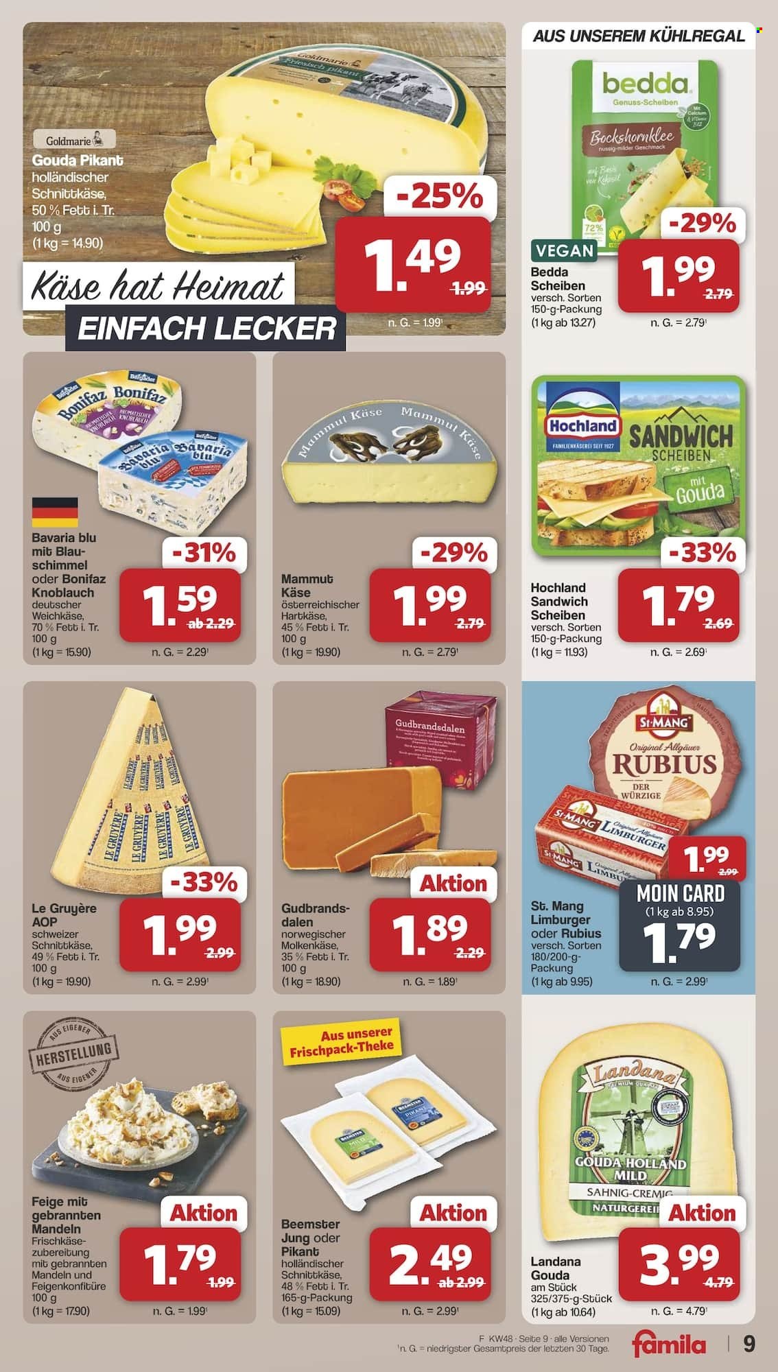 famila Prospekte  - 24.11.2025 - 29.11.2025. Seite 9