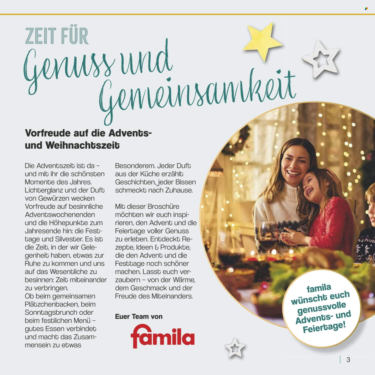 famila Prospekte  - 24.11.2025 - 31.12.2025. Seite 3