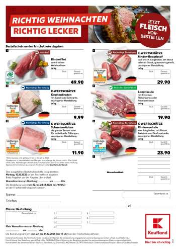 Prospekte Kaufland - 24.11.2025 - 15.12.2025.