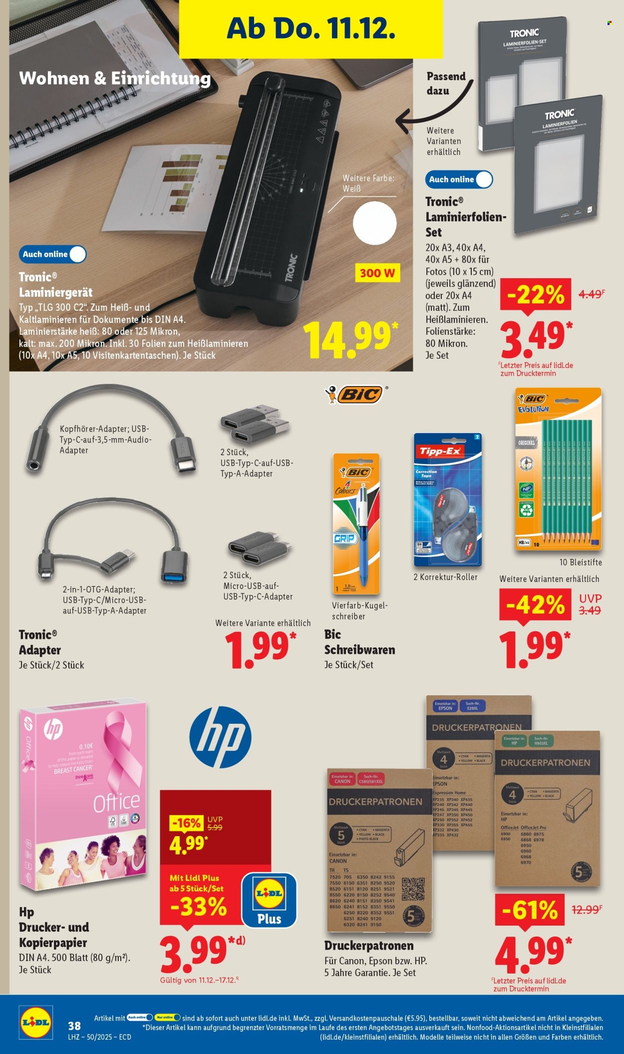 Lidl Prospekte  - 8.12.2025 - 13.12.2025. Seite 20