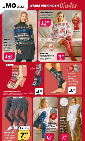 thumbnail - 3 Paar Norweger-Socken