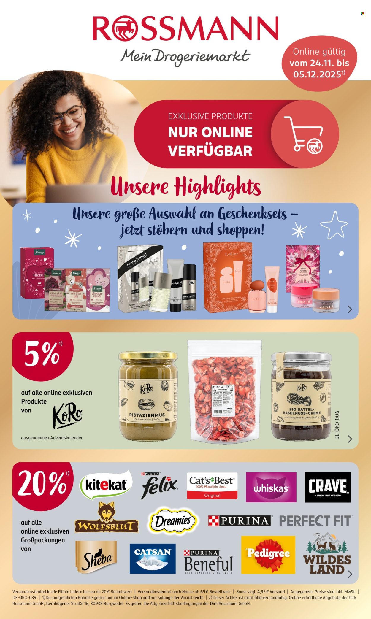 Rossmann Prospekte  - 24.11.2025 - 5.12.2025. Seite 1