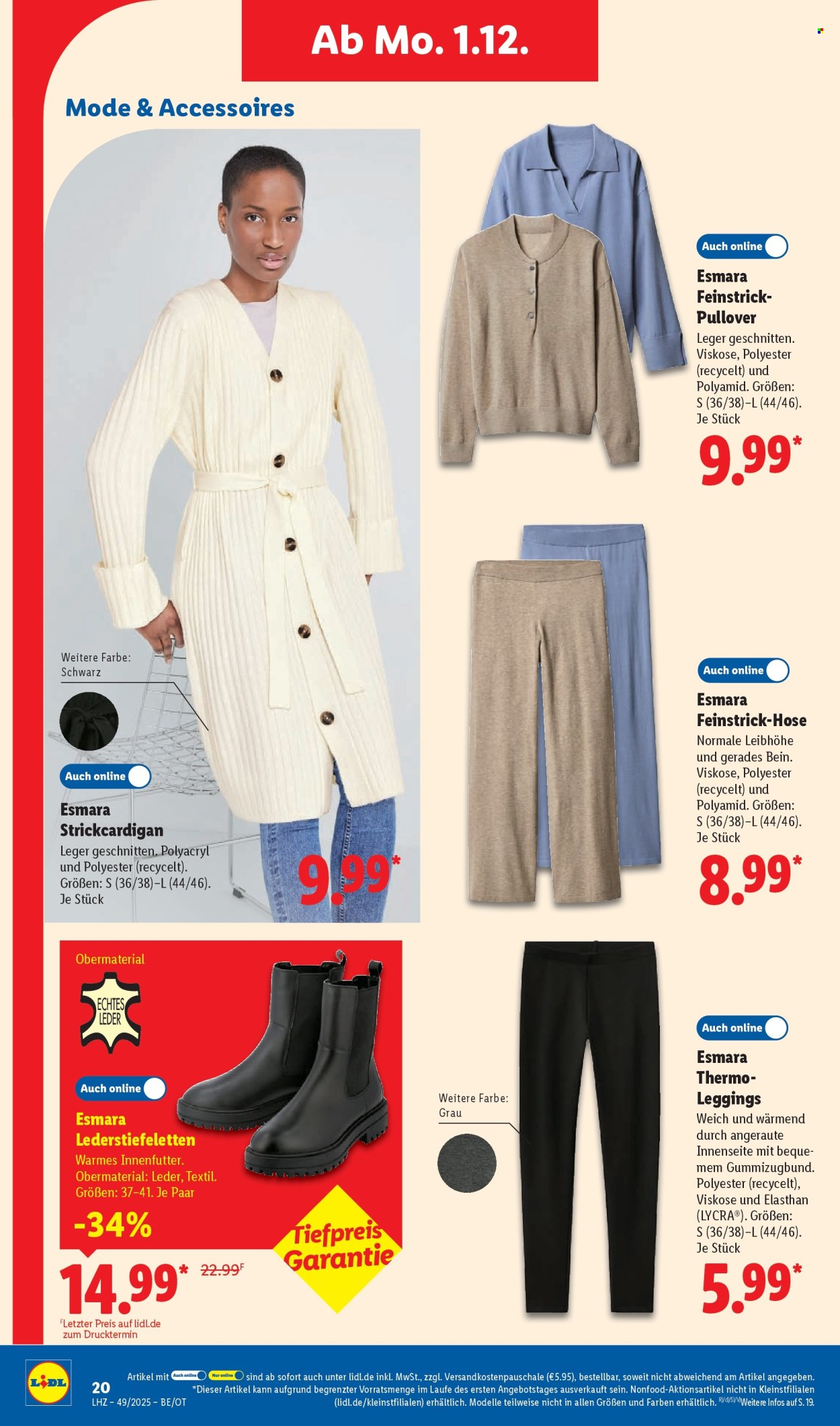 Lidl Prospekte  - 1.12.2025 - 6.12.2025. Seite 34