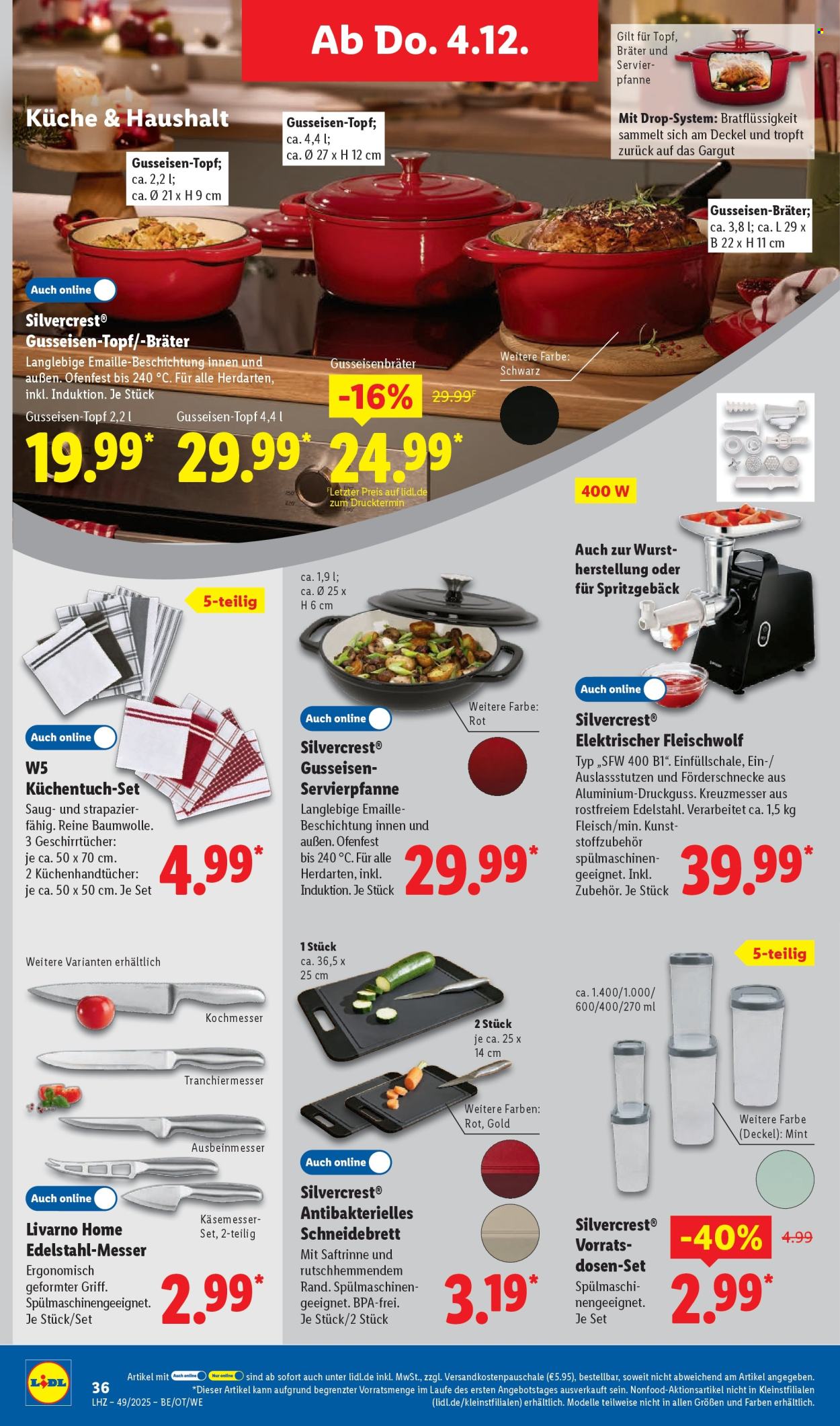 Lidl Prospekte  - 1.12.2025 - 6.12.2025. Seite 54