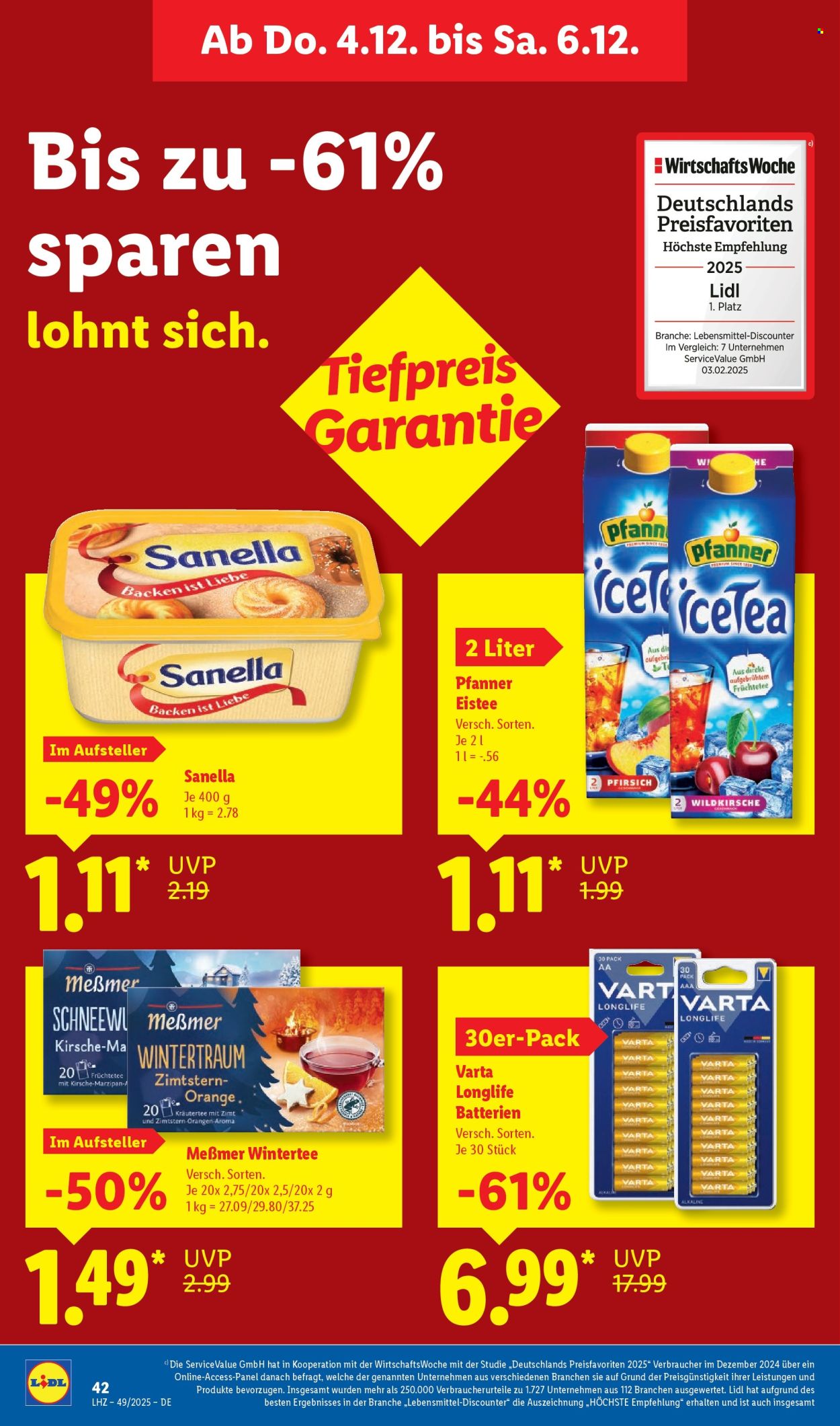 Lidl Prospekte  - 1.12.2025 - 6.12.2025. Seite 60