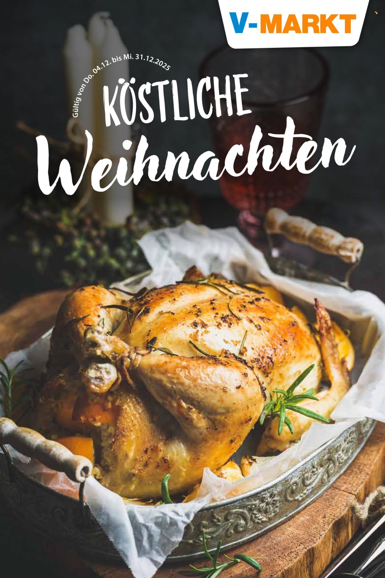 V-Markt Prospekte  - 4.12.2025 - 31.12.2025. Seite 1
