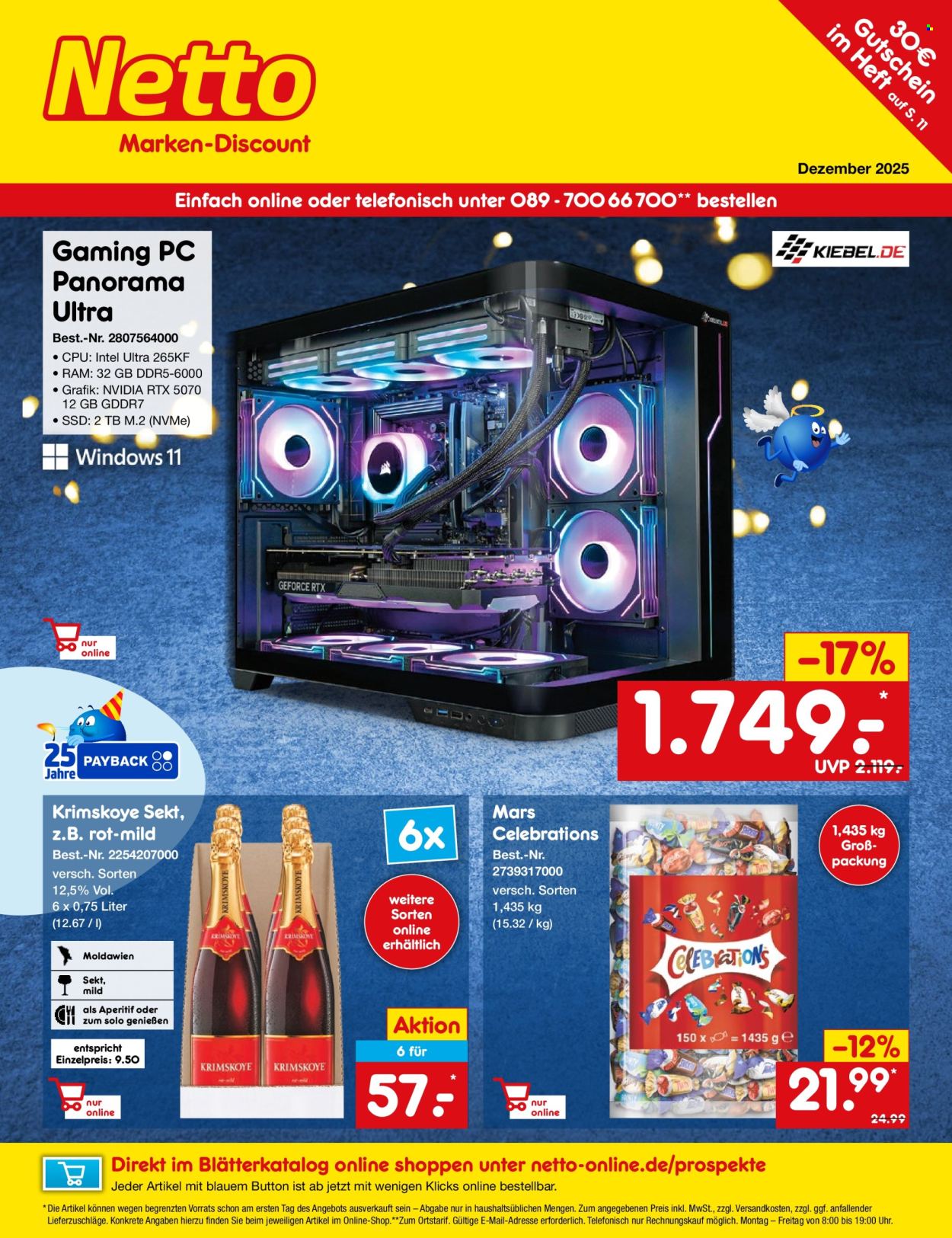 Netto Marken-Discount Prospekte  - 27.11.2025 - 31.12.2025. Seite 1
