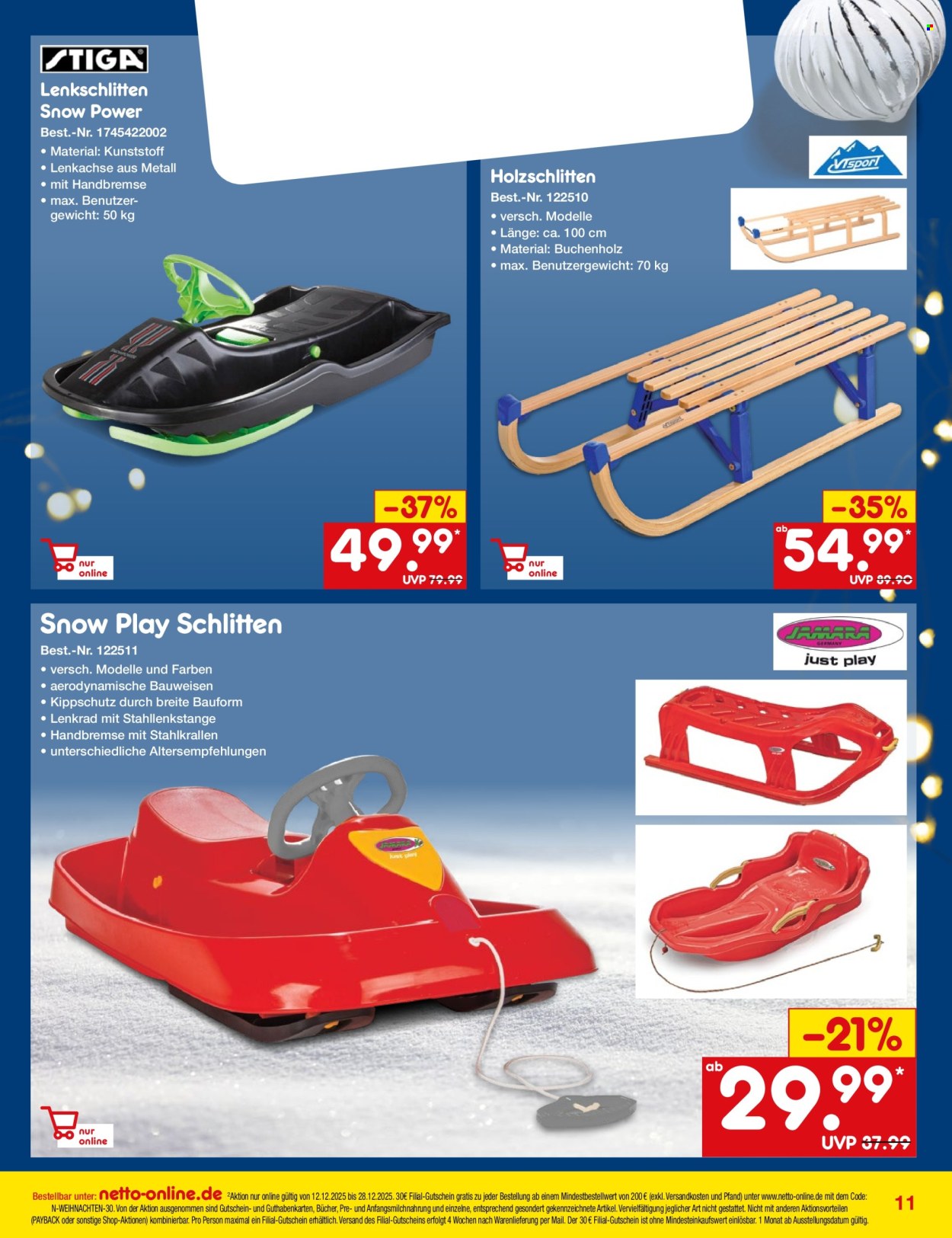 Netto Marken-Discount Prospekte  - 27.11.2025 - 31.12.2025. Seite 11