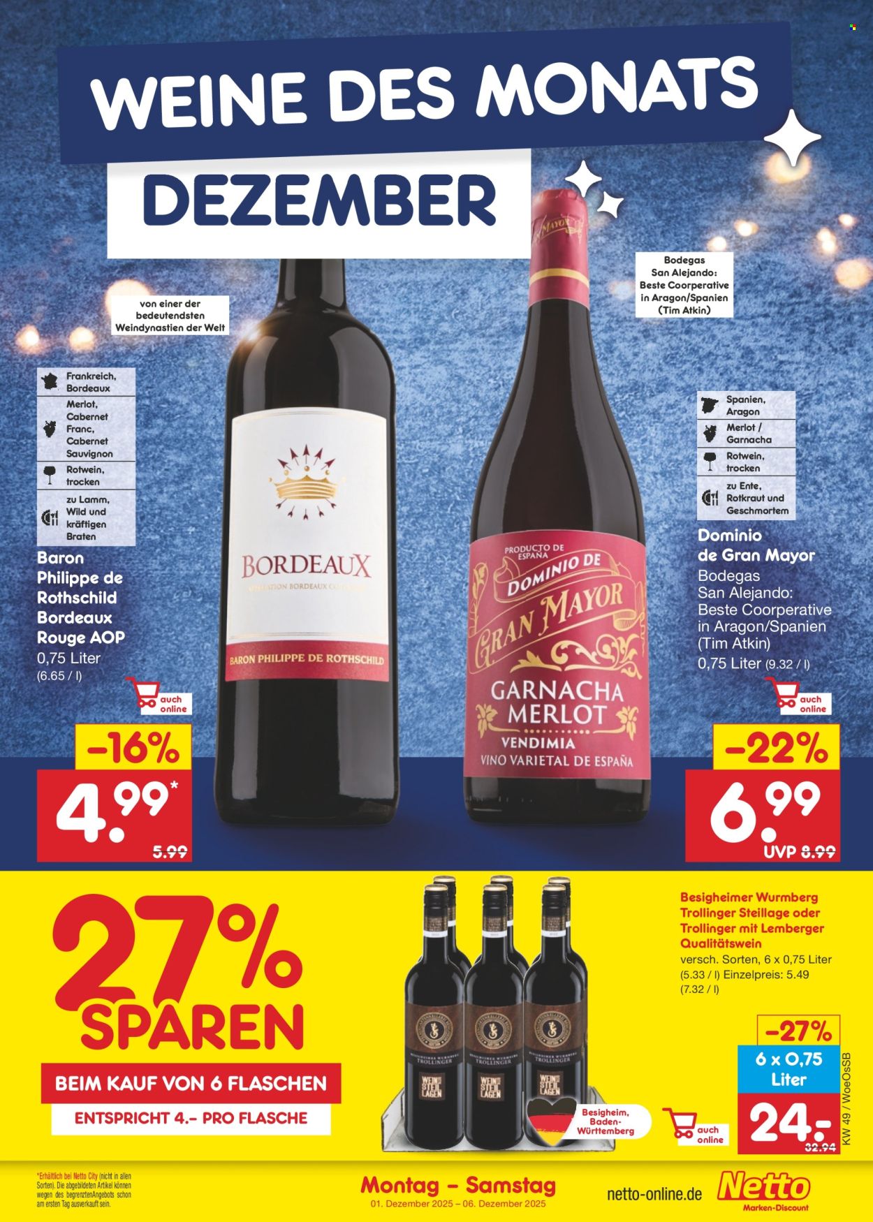 Netto Marken-Discount Prospekte  - 1.12.2025 - 6.12.2025. Seite 25