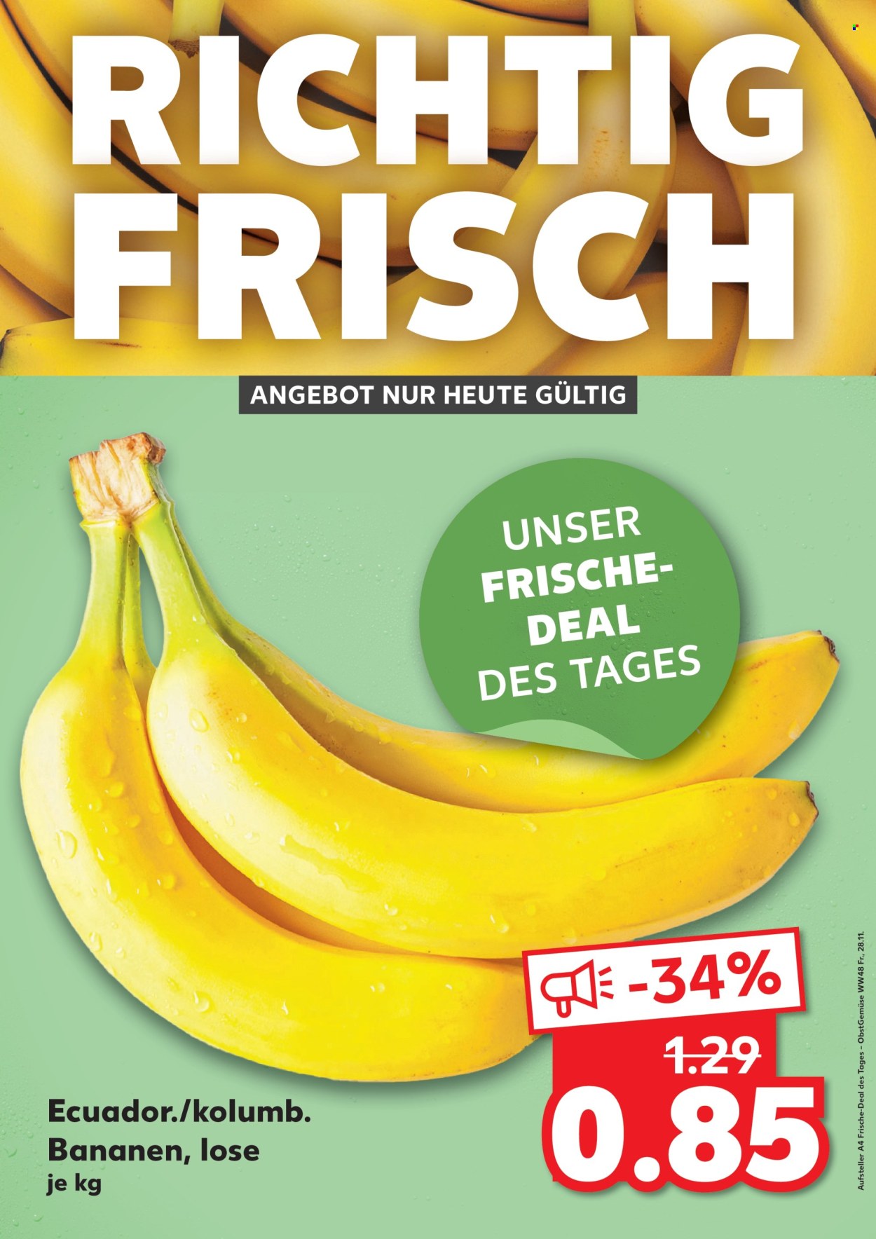 Kaufland Prospekte  - 28.11.2025 - 28.11.2025. Seite 1