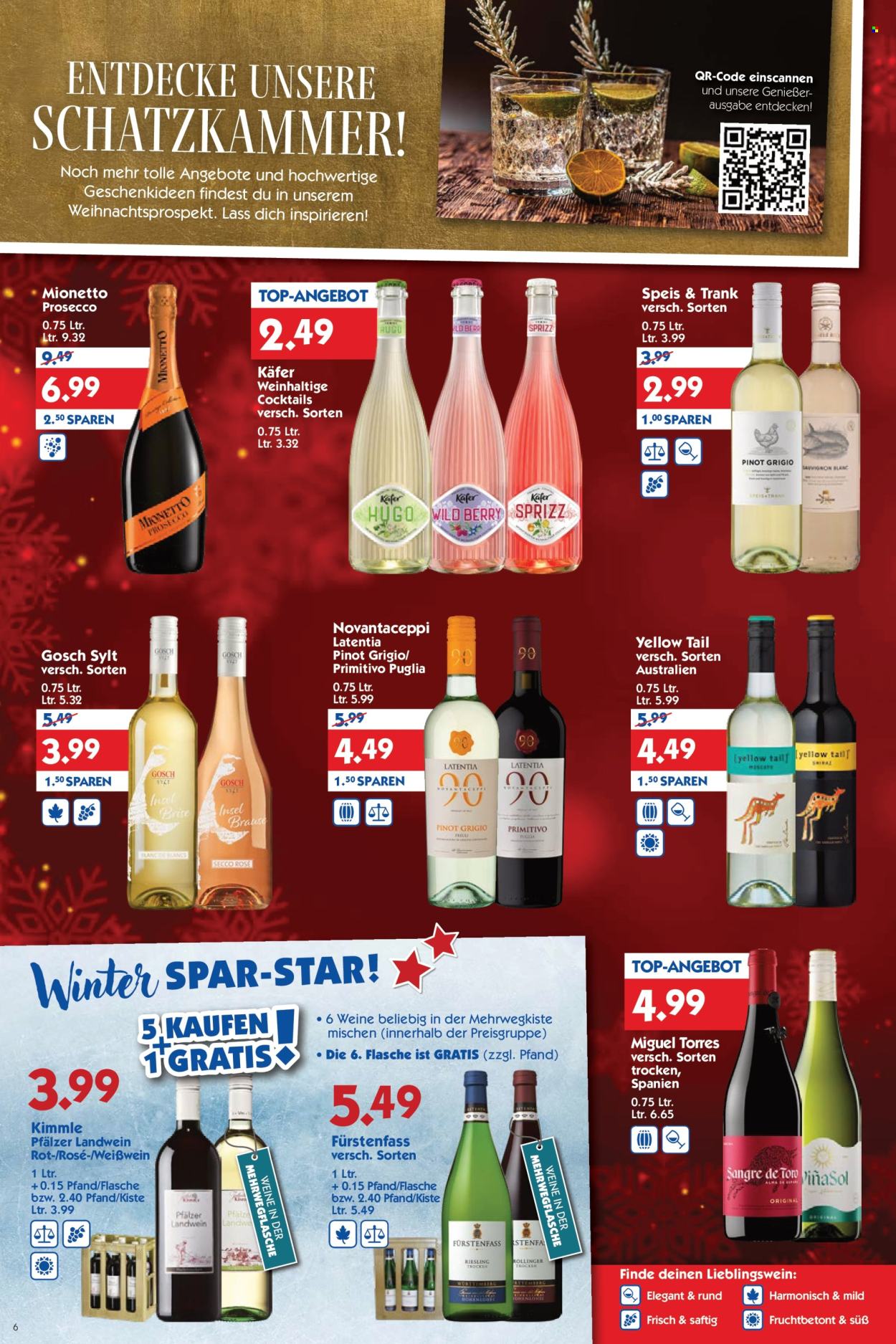 Hol'ab! Getränkemarkt Prospekte  - 1.12.2025 - 6.12.2025. Seite 6