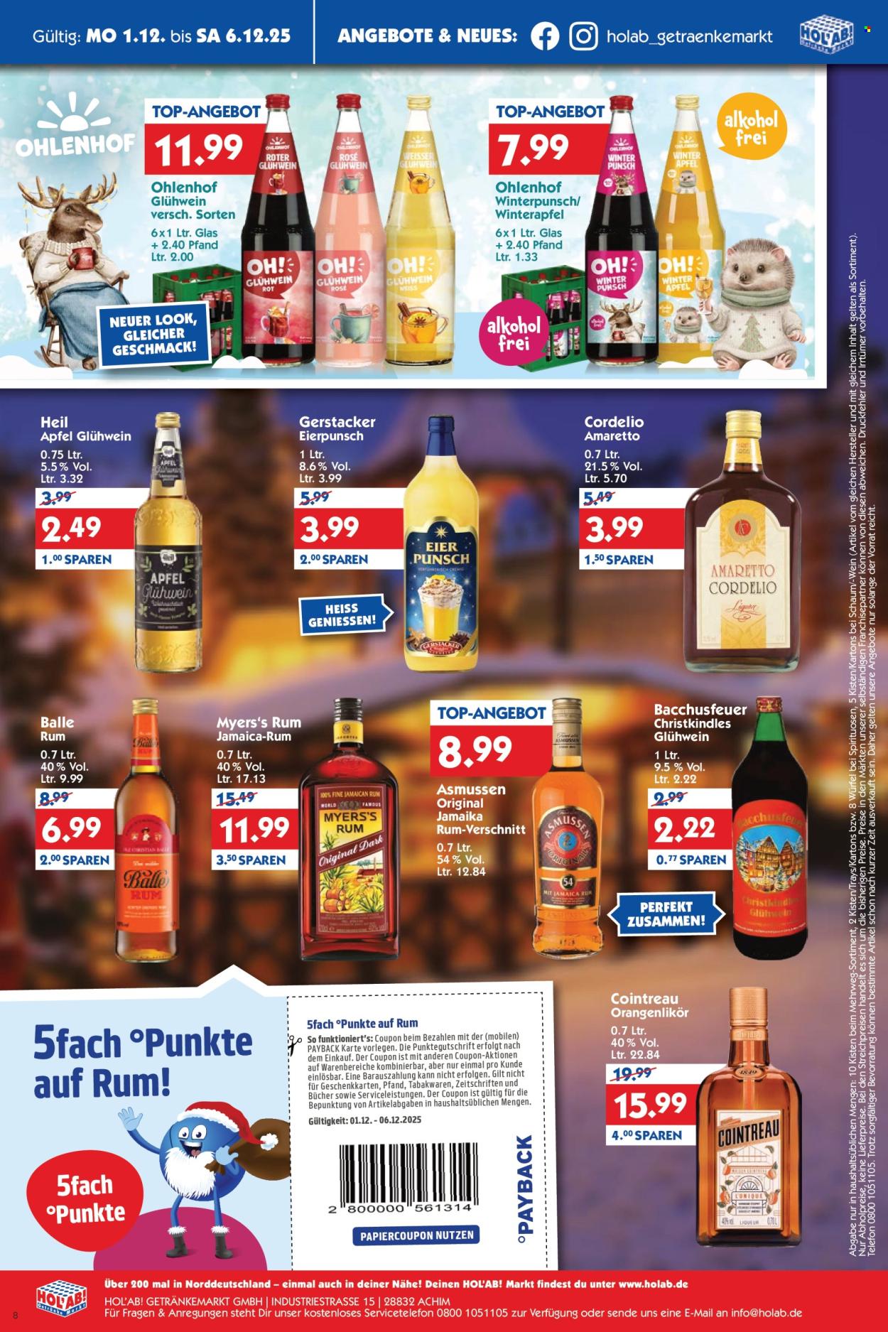 Hol'ab! Getränkemarkt Prospekte  - 1.12.2025 - 6.12.2025. Seite 8