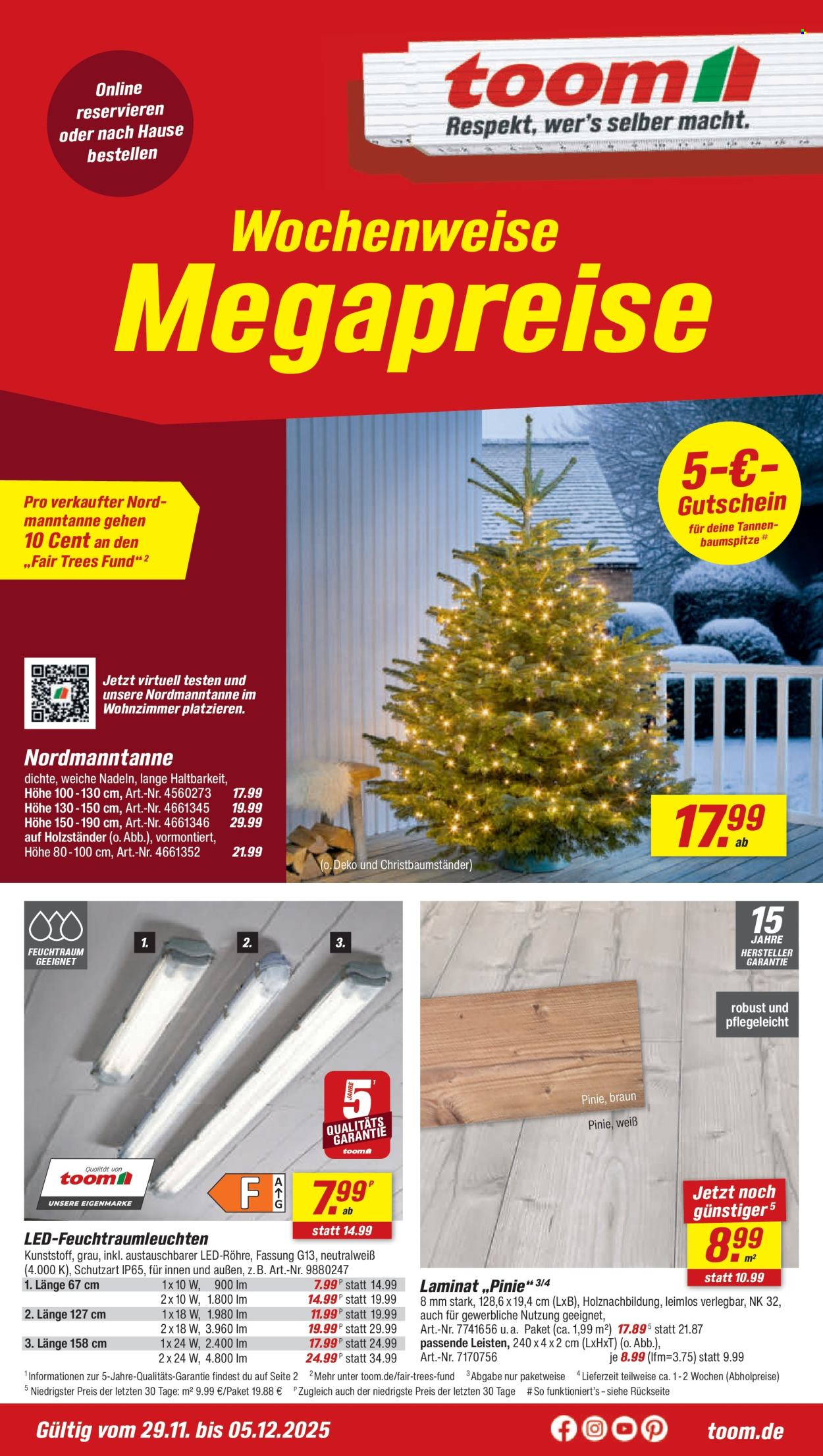 toom Baumarkt Prospekte  - 29.11.2025 - 5.12.2025. Seite 3