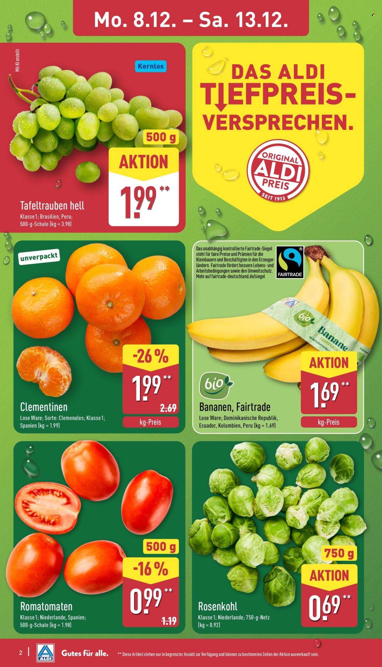 ALDI Nord Prospekte  - 8.12.2025 - 13.12.2025. Seite 2