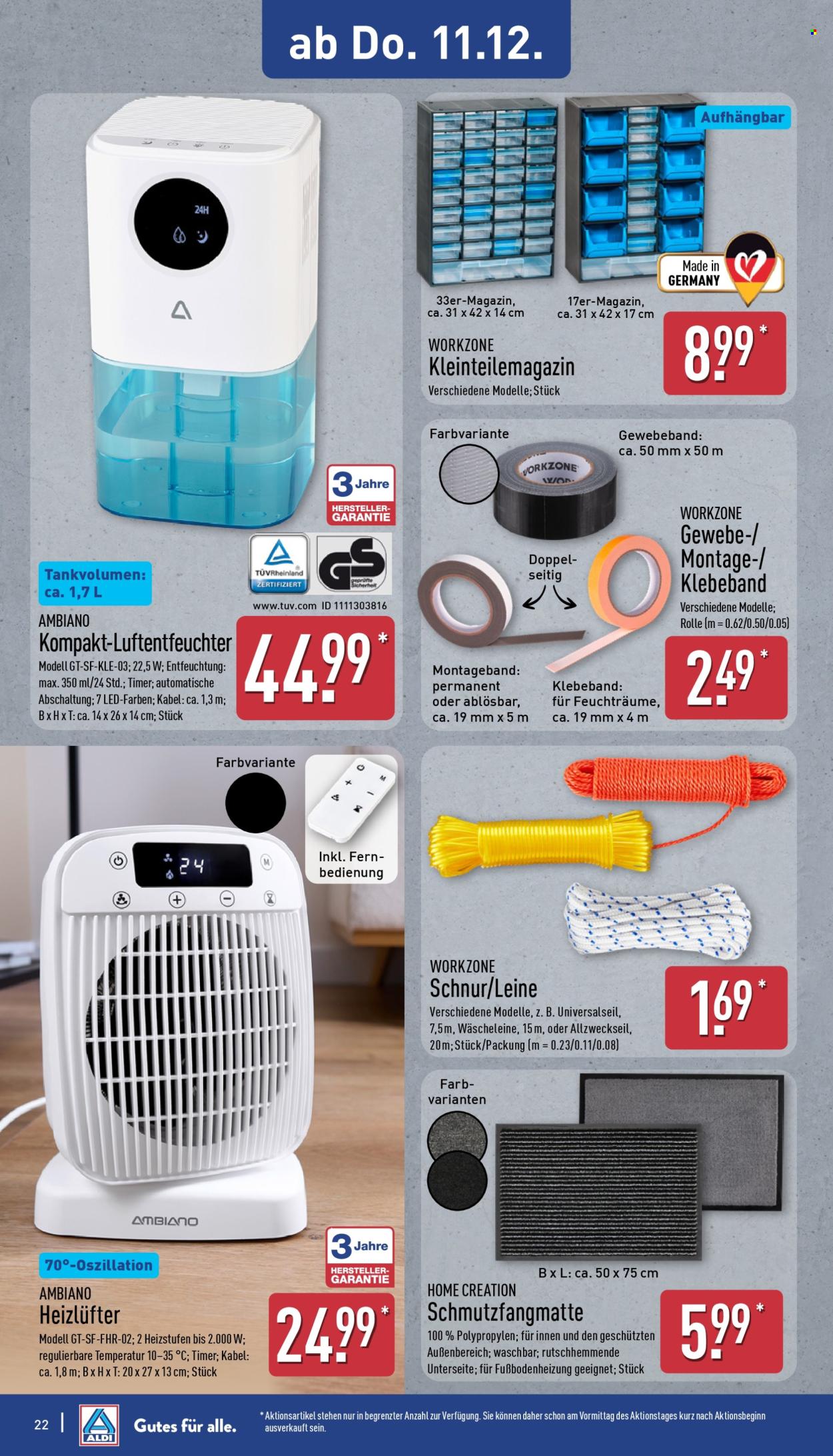 ALDI Nord Prospekte  - 8.12.2025 - 13.12.2025. Seite 22