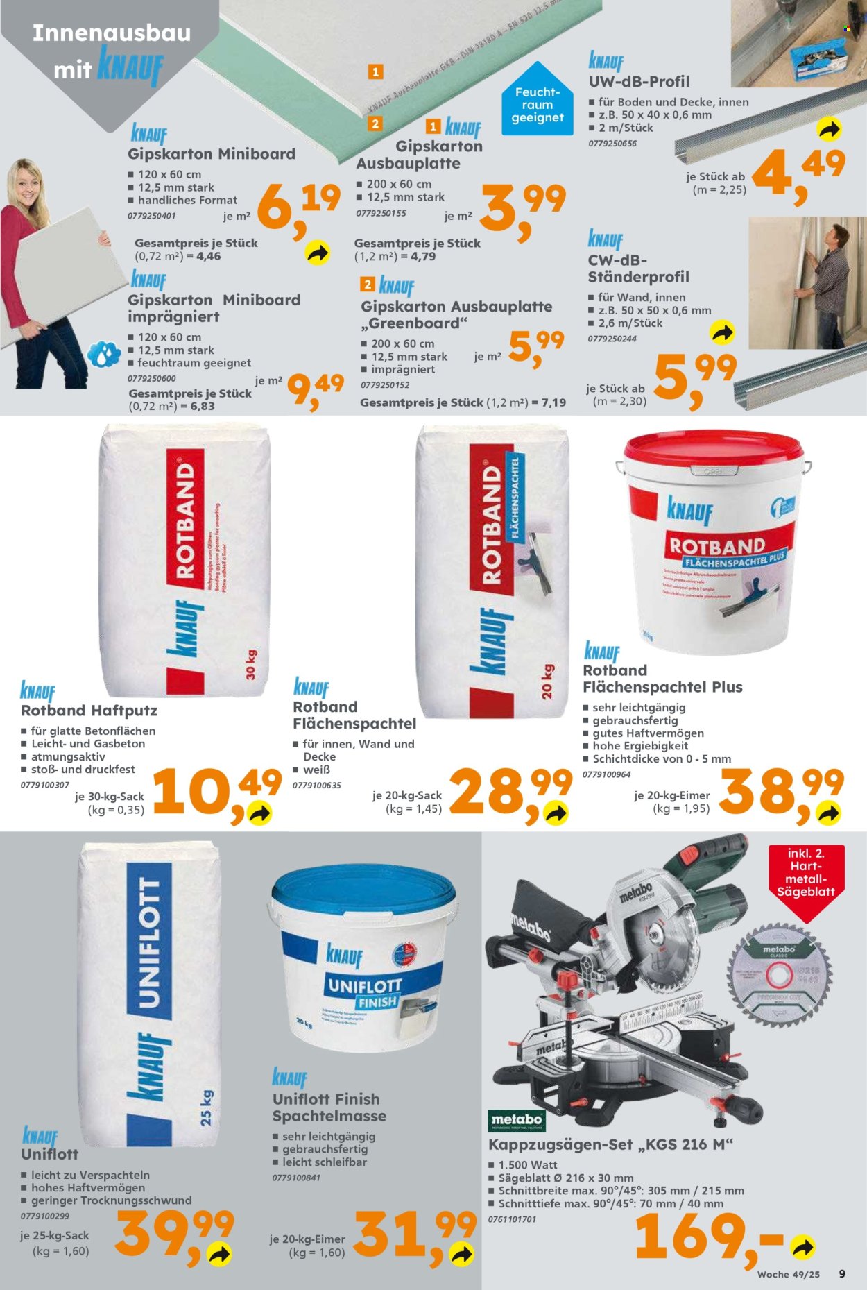 Globus Baumarkt Prospekte  - 1.12.2025 - 6.12.2025. Seite 9