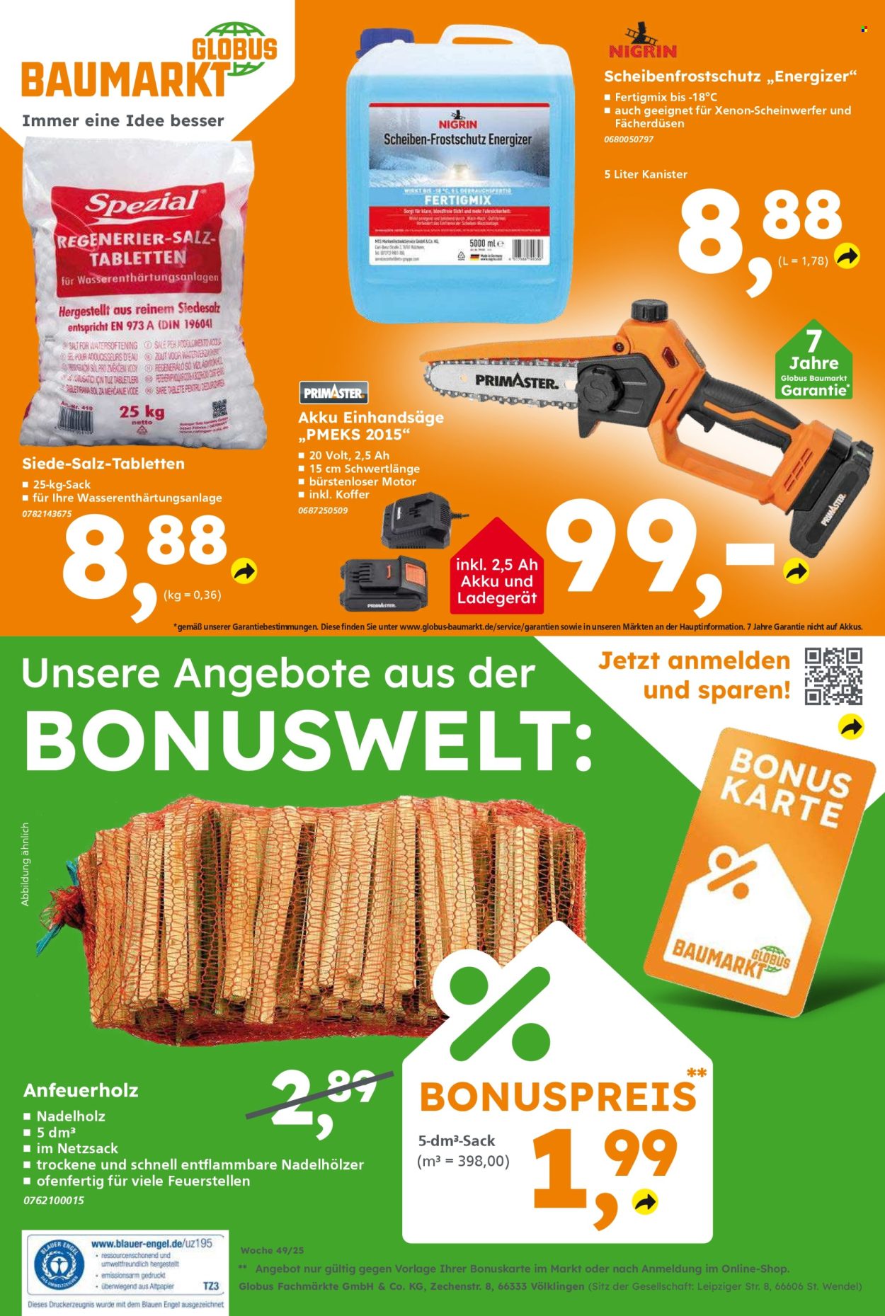 Globus Baumarkt Prospekte  - 1.12.2025 - 6.12.2025. Seite 16