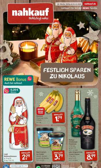 Prospekte Nahkauf - 1.12.2025 - 6.12.2025.