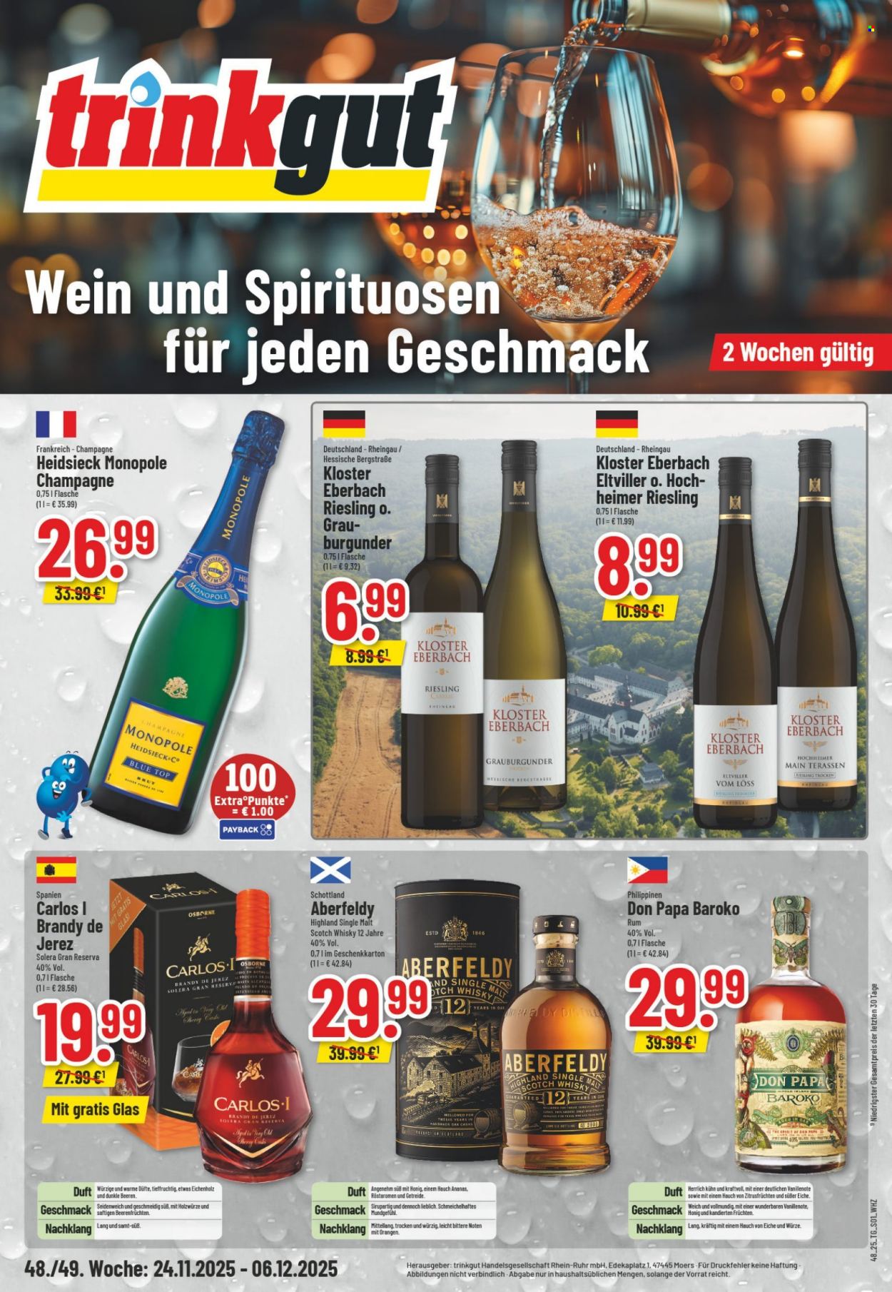 trinkgut Prospekte  - 1.12.2025 - 6.12.2025. Seite 17