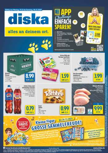 Prospekte Diska - 1.12.2025 - 6.12.2025.