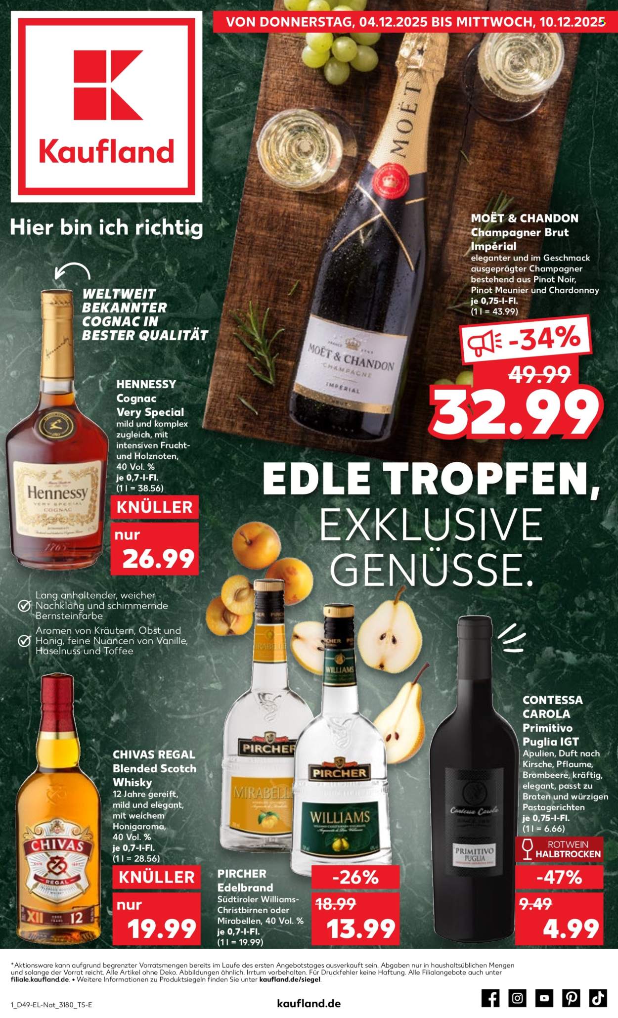 Kaufland Prospekte  - 4.12.2025 - 10.12.2025. Seite 1