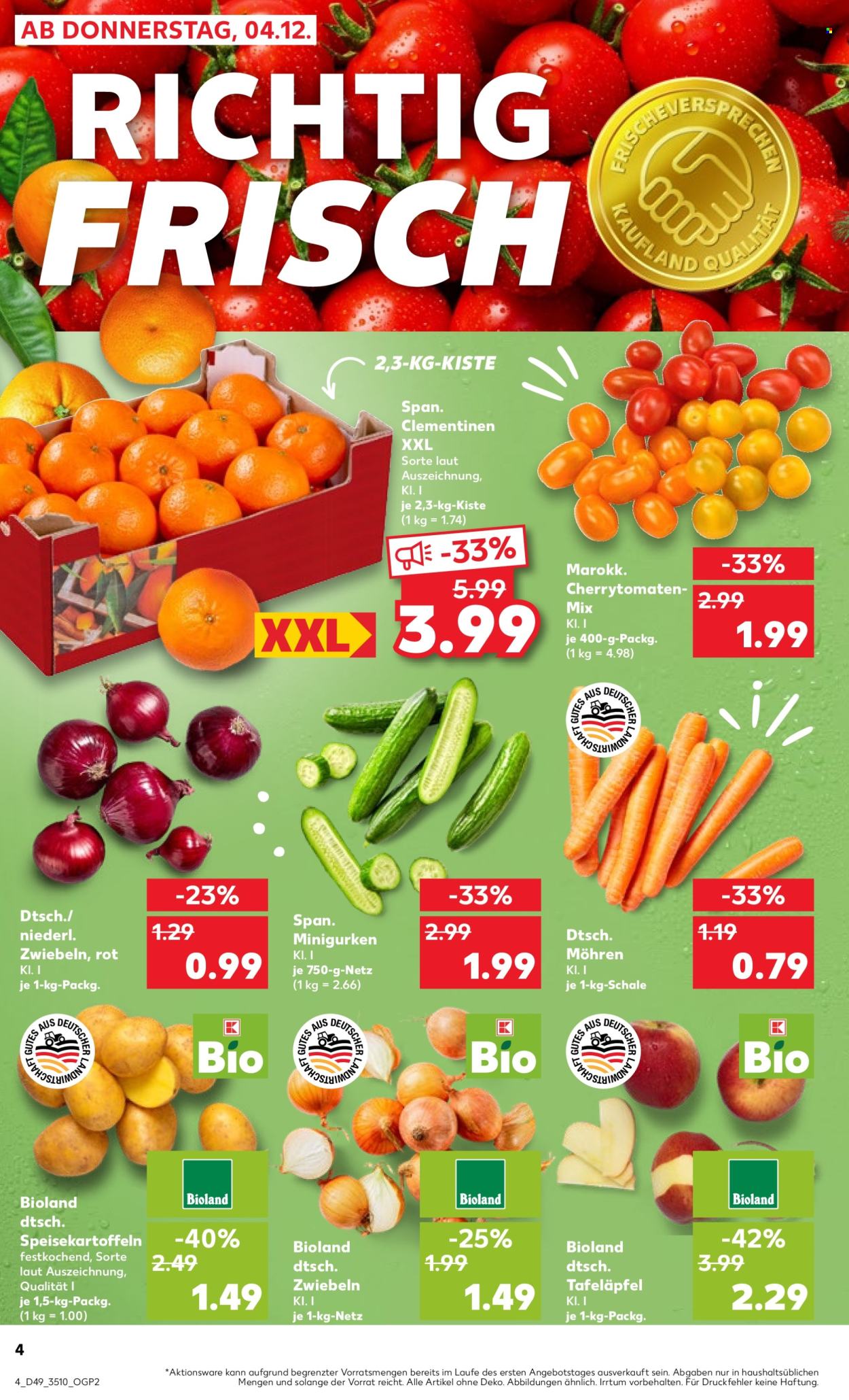 Kaufland Prospekte  - 4.12.2025 - 10.12.2025. Seite 4