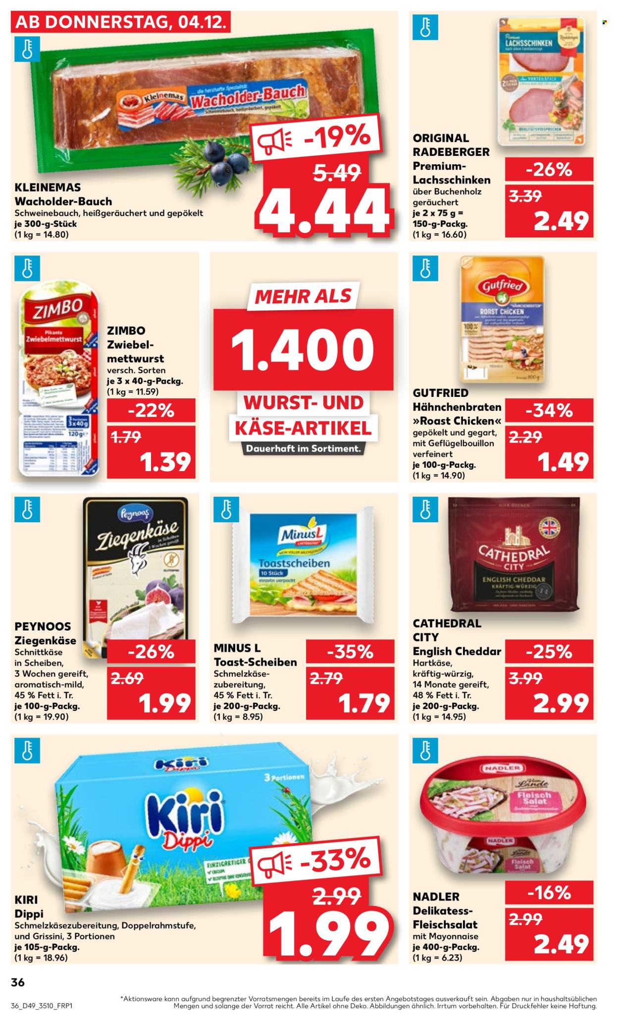 Kaufland Prospekte  - 4.12.2025 - 10.12.2025. Seite 36
