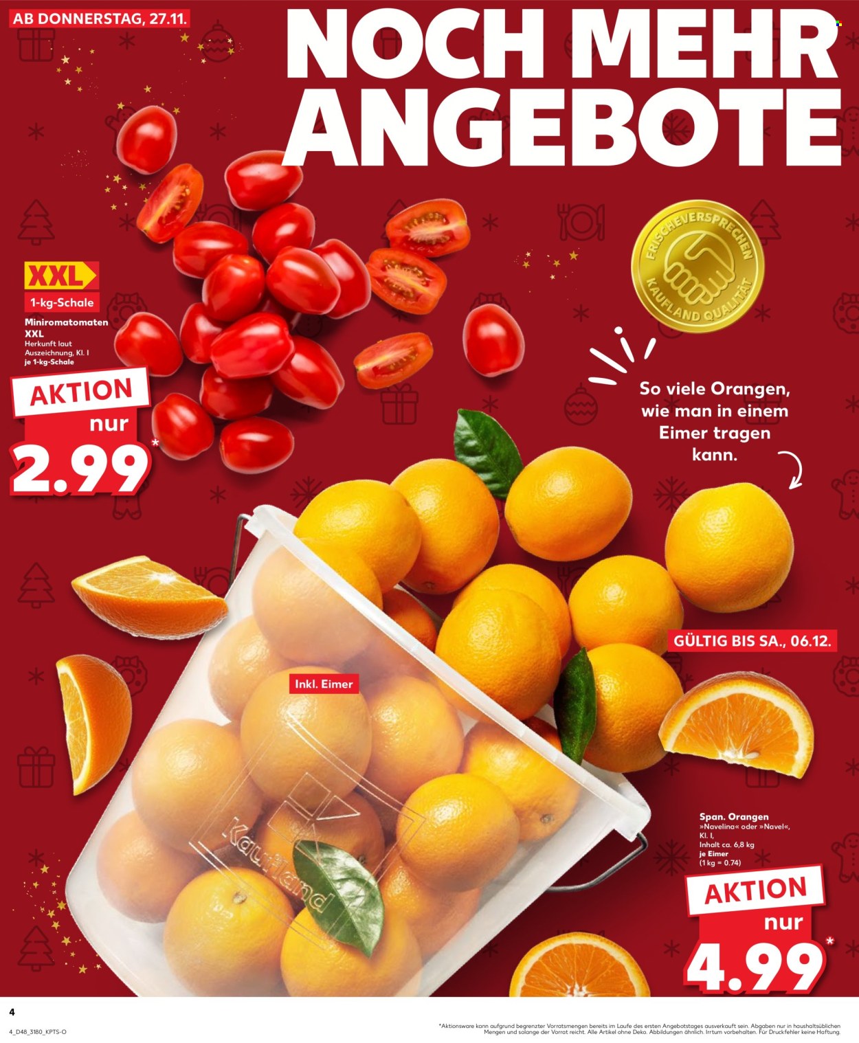 Kaufland Prospekte  - 1.12.2025 - 3.12.2025. Seite 4