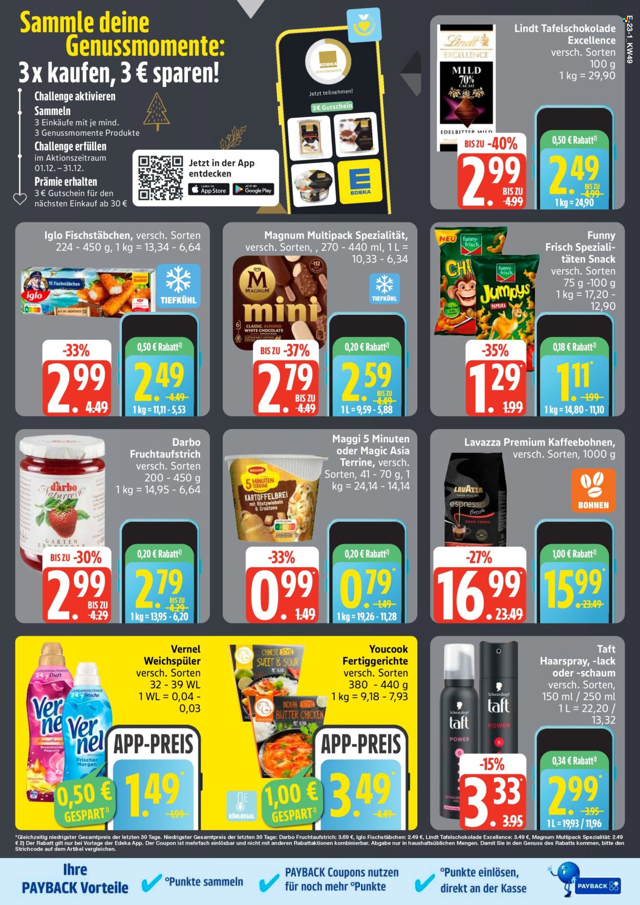 Edeka Prospekte  - 1.12.2025 - 6.12.2025. Seite 23