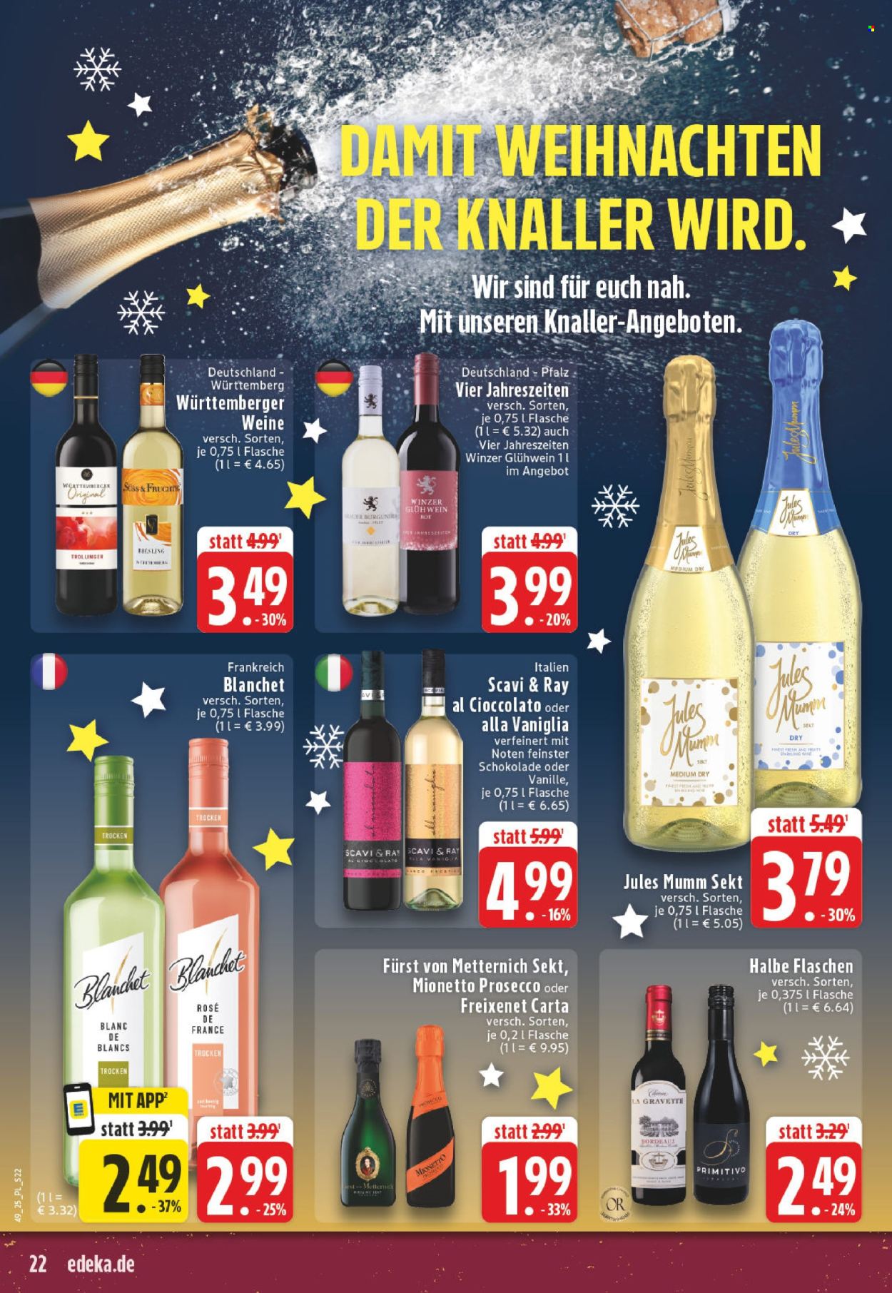 Edeka Prospekte  - 1.12.2025 - 6.12.2025. Seite 22
