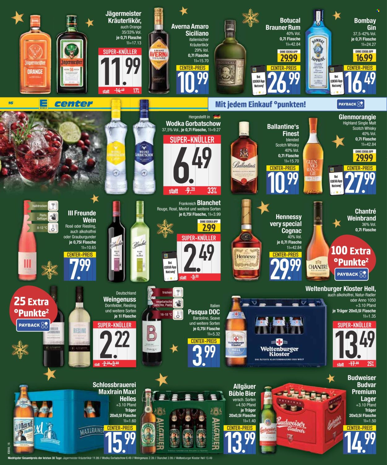 Edeka Prospekte  - 1.12.2025 - 6.12.2025. Seite 16