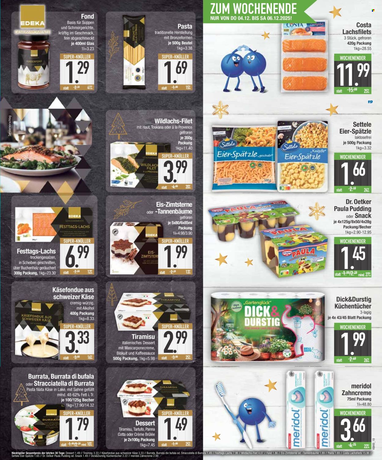 Edeka Prospekte  - 1.12.2025 - 6.12.2025. Seite 19