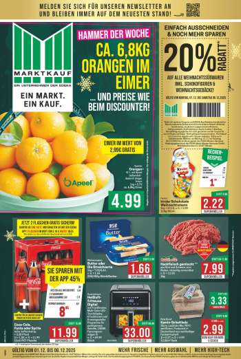 Prospekte Marktkauf - 1.12.2025 - 6.12.2025.