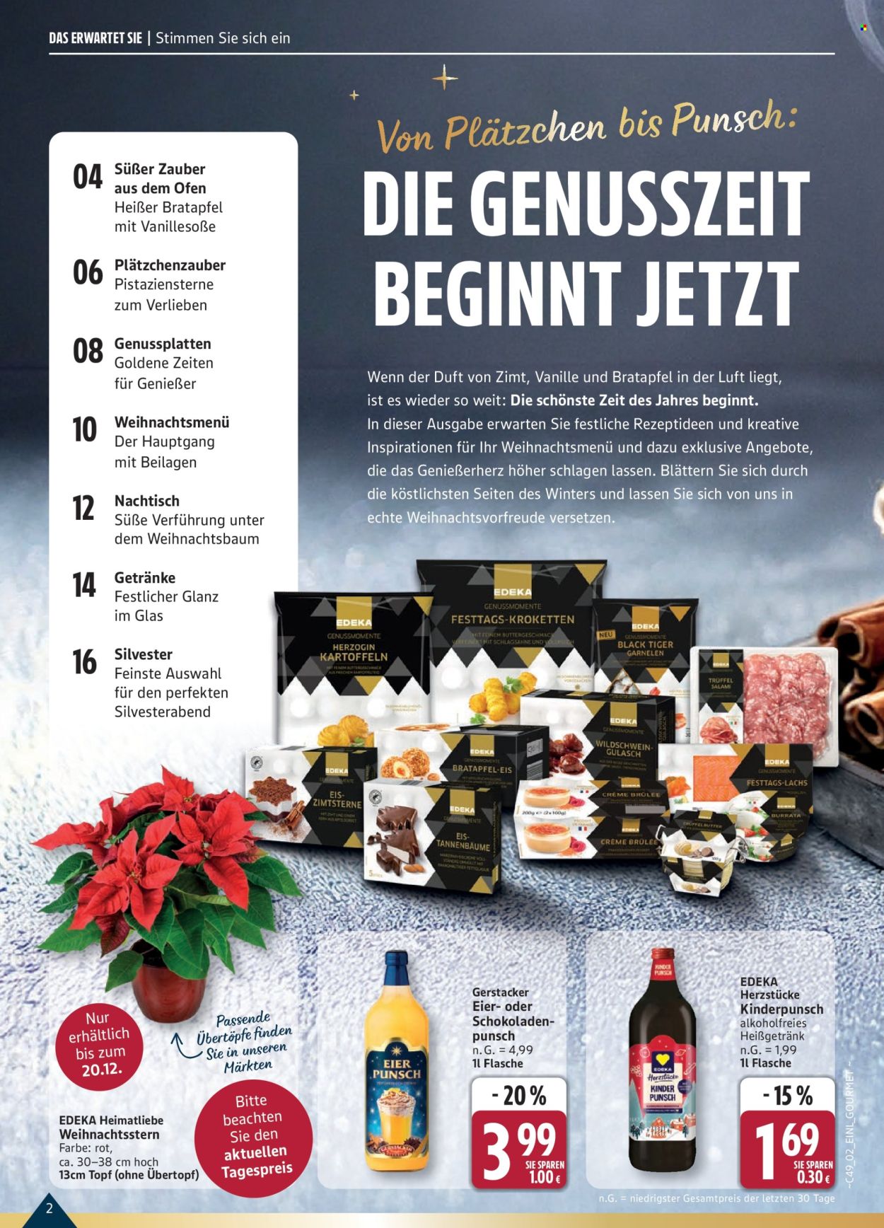 Edeka Prospekte  - 1.12.2025 - 3.01.2026. Seite 2