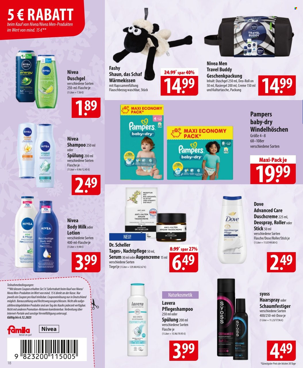 famila Prospekte  - 1.12.2025 - 6.12.2025. Seite 18