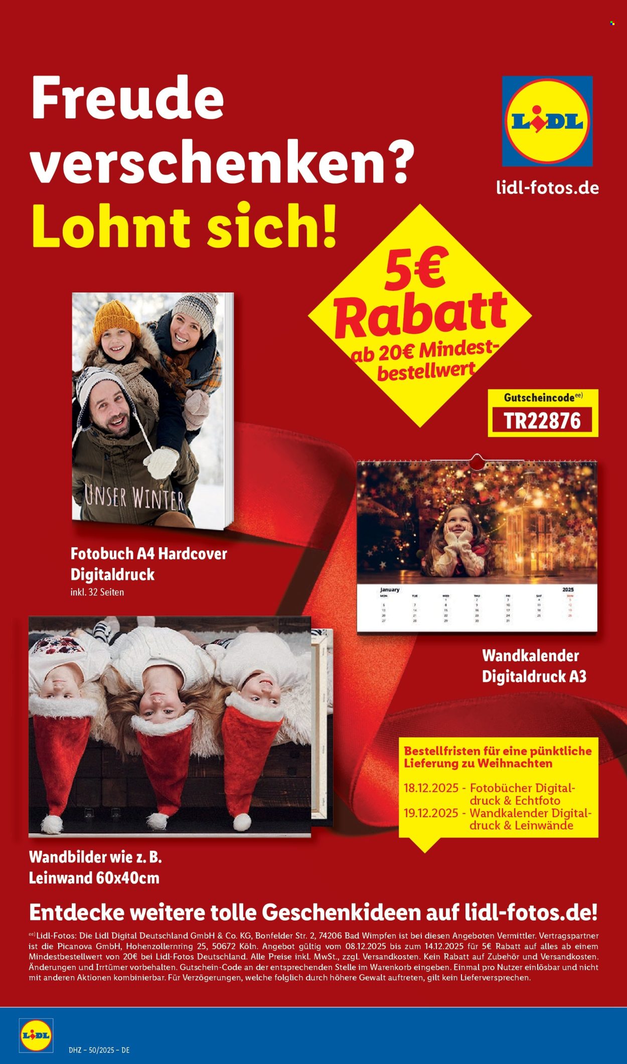 Lidl Prospekte  - 8.12.2025 - 13.12.2025. Seite 70