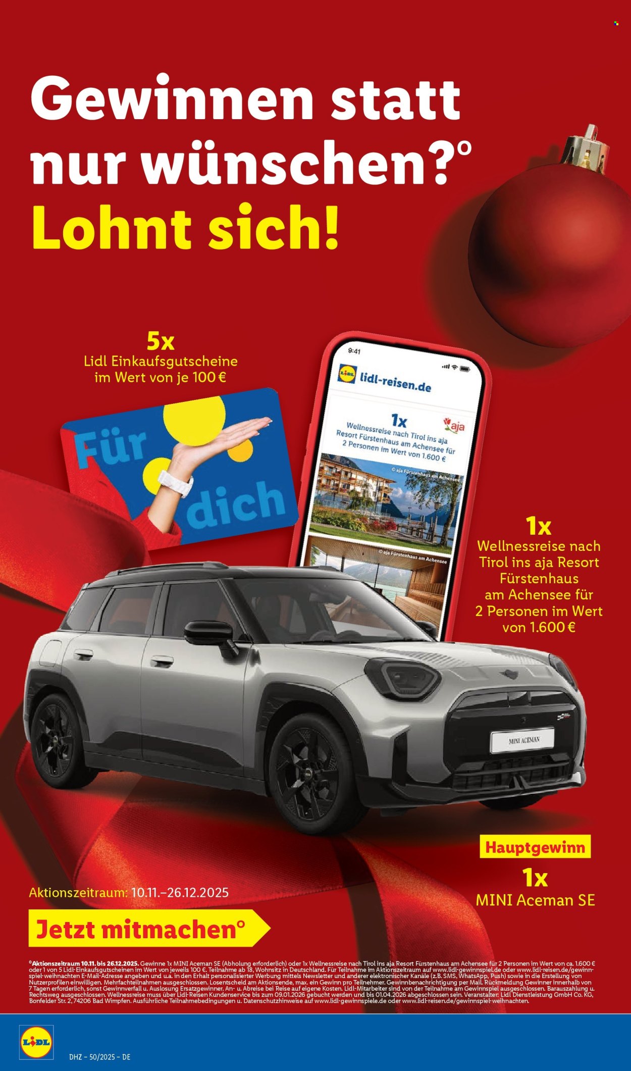 Lidl Prospekte  - 8.12.2025 - 13.12.2025. Seite 72