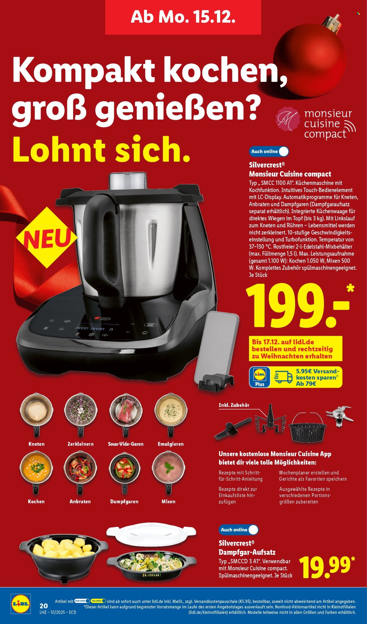 Lidl Prospekte  - 15.12.2025 - 20.12.2025. Seite 6