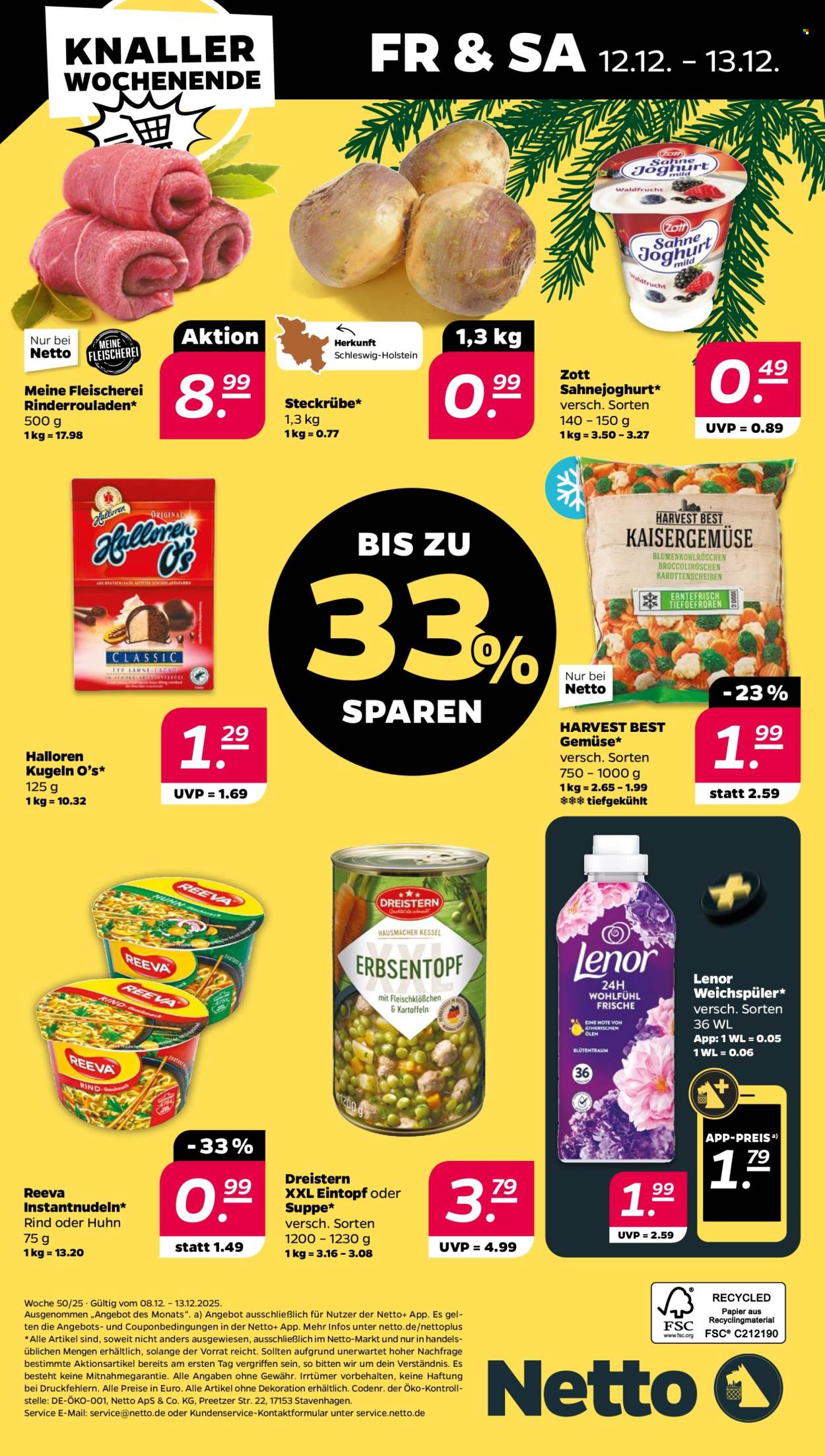 Netto Prospekte  - 8.12.2025 - 13.12.2025. Seite 34