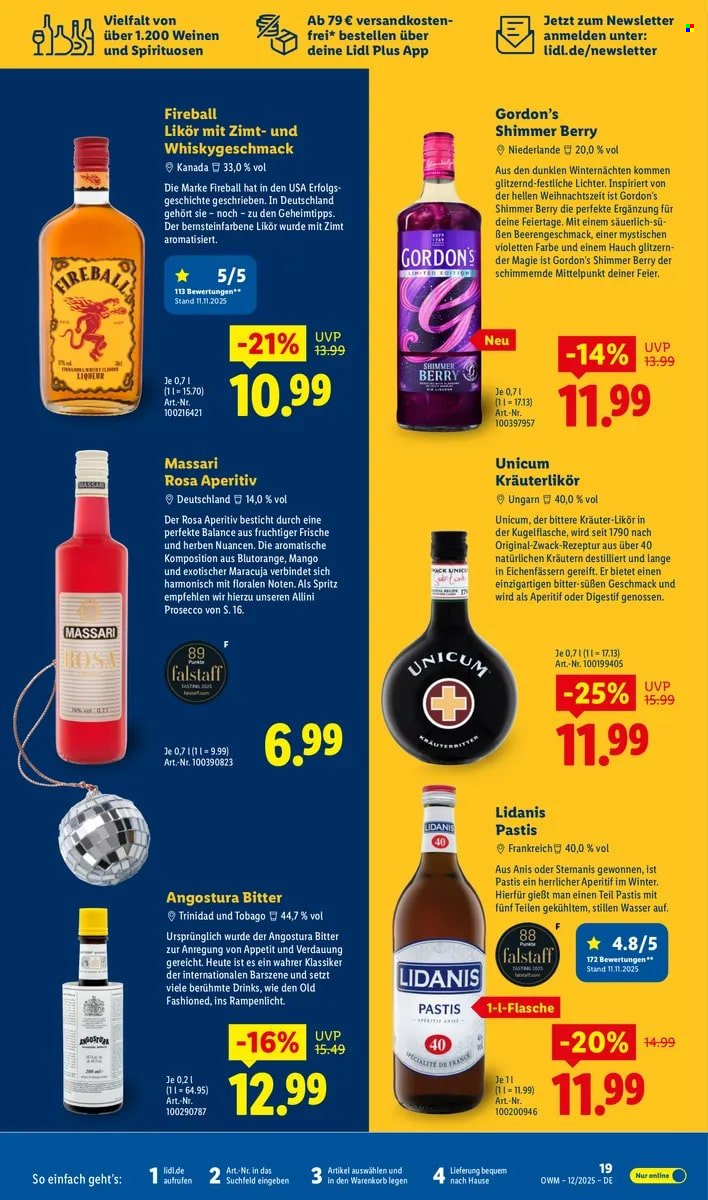 Lidl Prospekte  - 1.12.2025 - 31.12.2025. Seite 19