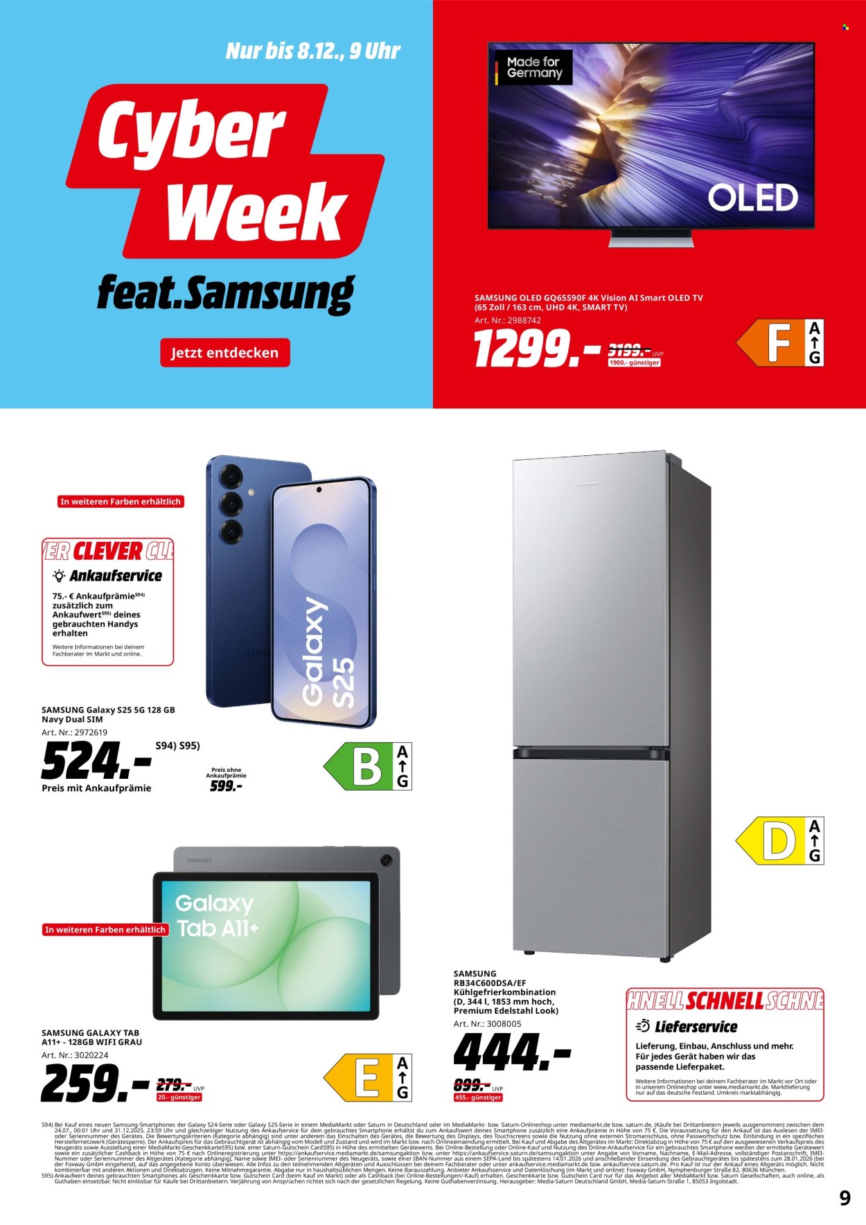 MediaMarkt Prospekte  - 1.12.2025 - 8.12.2025. Seite 9