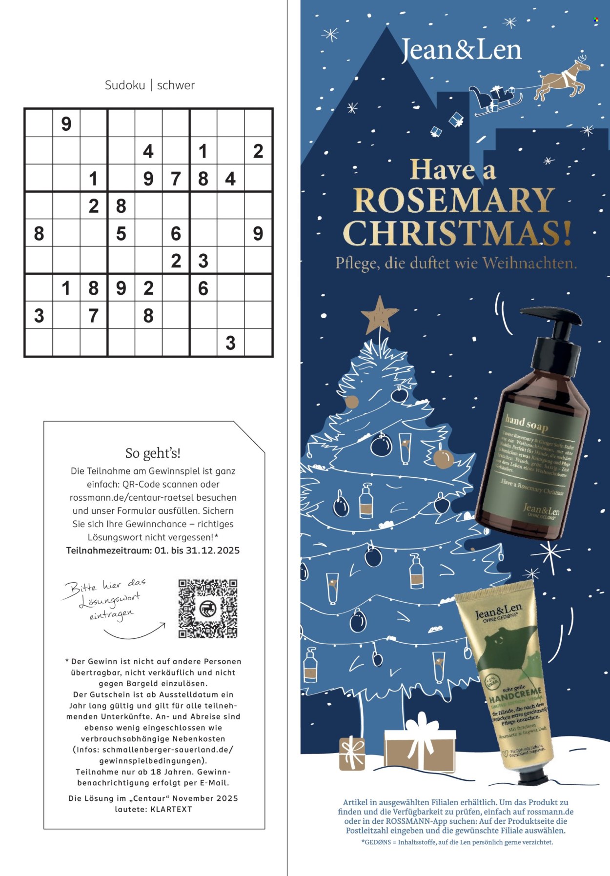 Rossmann Prospekte  - 1.12.2025 - 31.12.2025. Seite 85