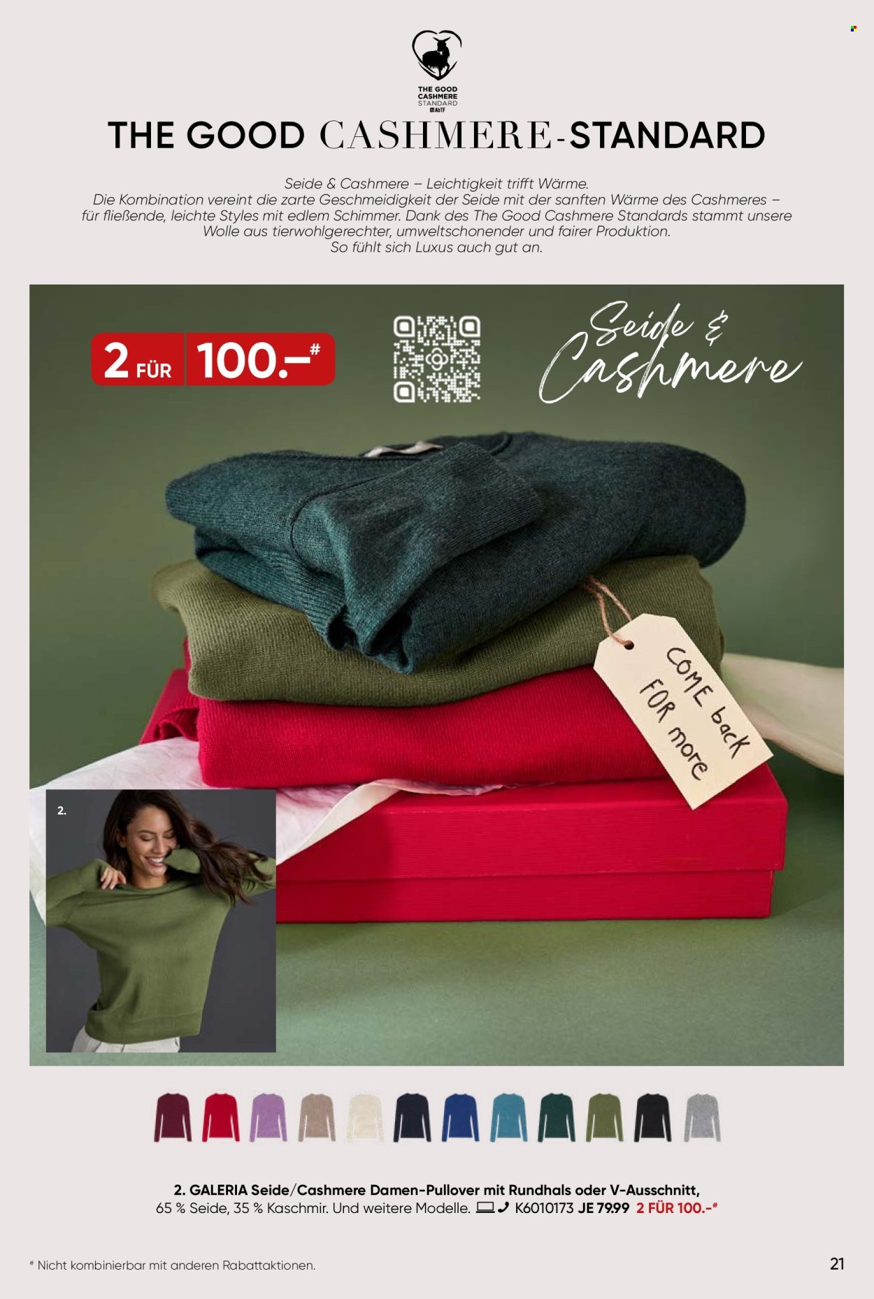 GALERIA Karstadt Kaufhof Prospekte  - 3.12.2025 - 9.12.2025. Seite 21