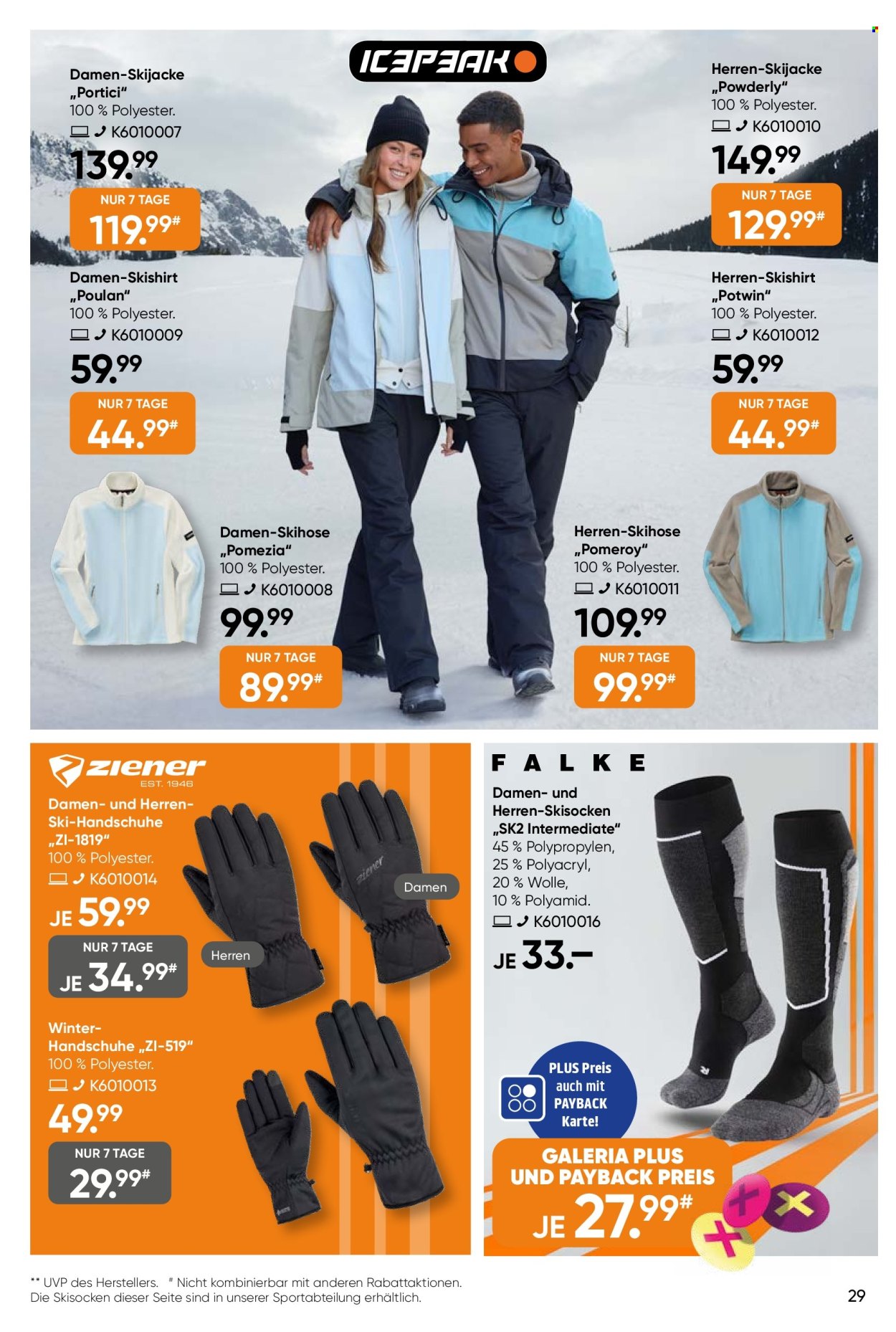 GALERIA Karstadt Kaufhof Prospekte  - 3.12.2025 - 9.12.2025. Seite 29