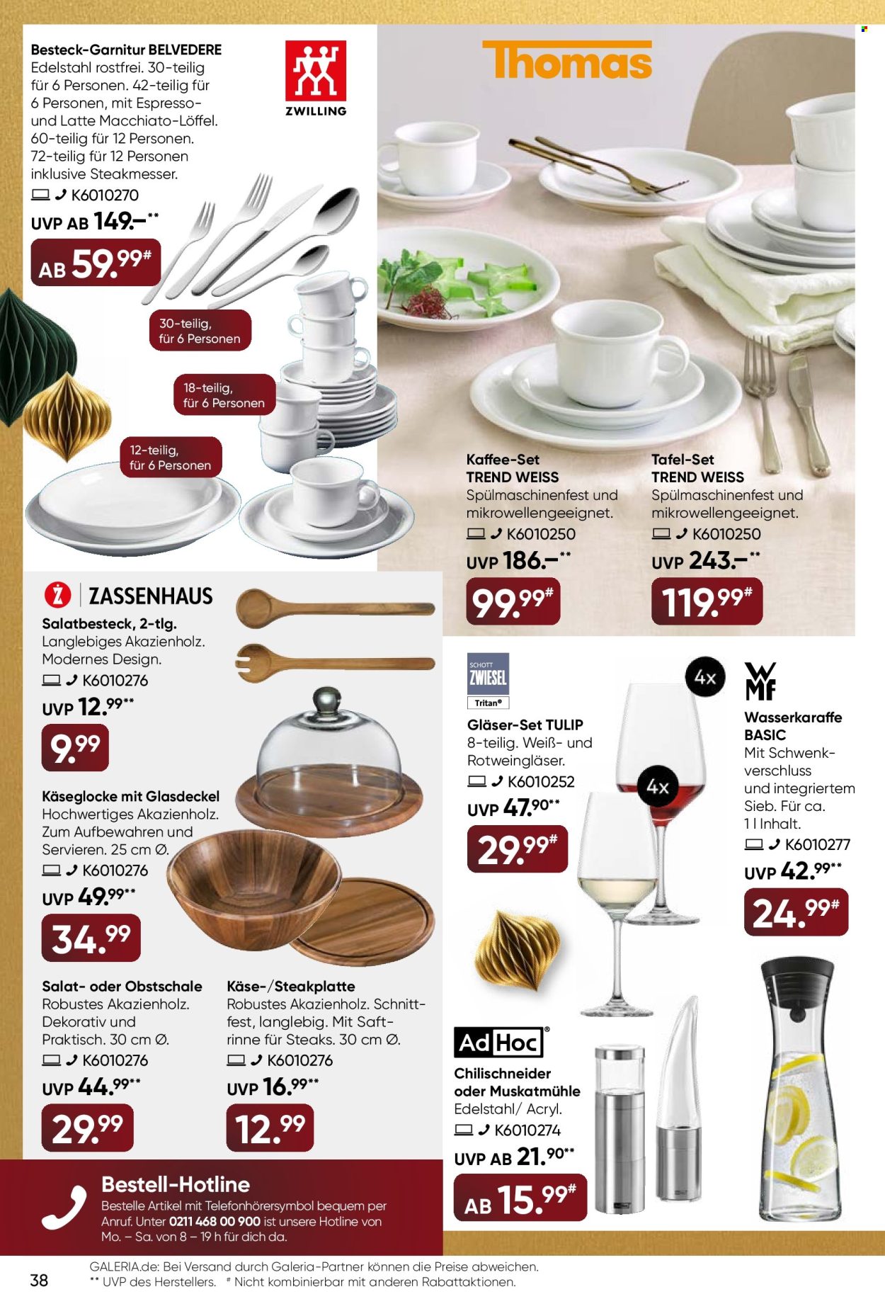 GALERIA Karstadt Kaufhof Prospekte  - 3.12.2025 - 9.12.2025. Seite 38
