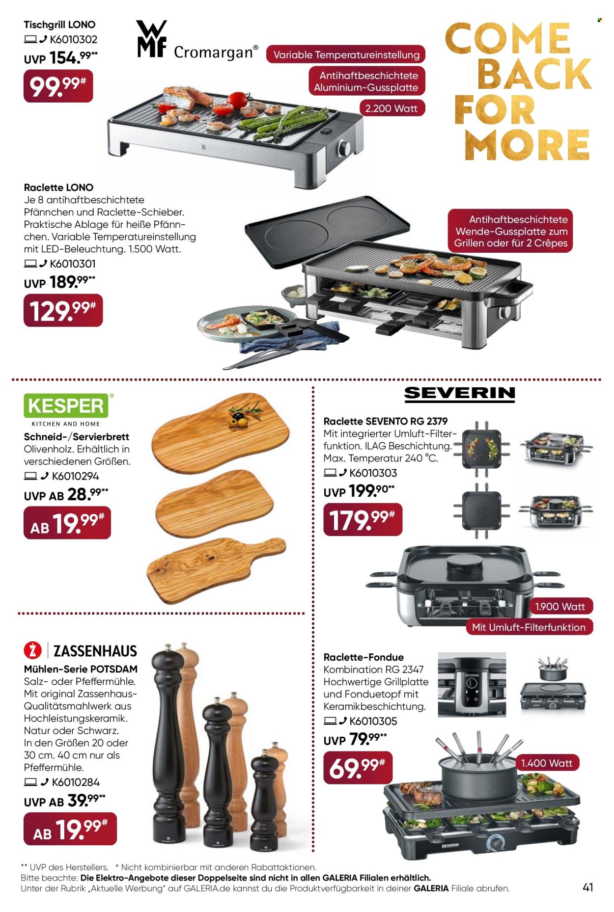 GALERIA Karstadt Kaufhof Prospekte  - 3.12.2025 - 9.12.2025. Seite 41