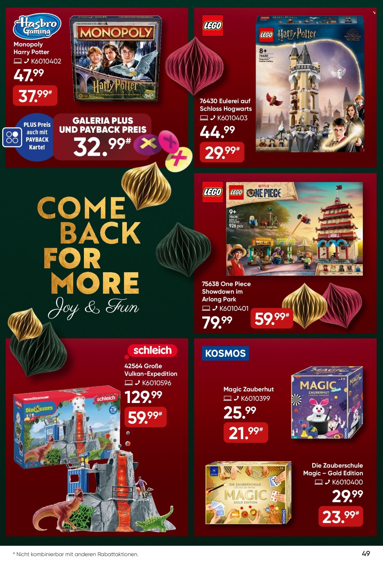GALERIA Karstadt Kaufhof Prospekte  - 3.12.2025 - 9.12.2025. Seite 49
