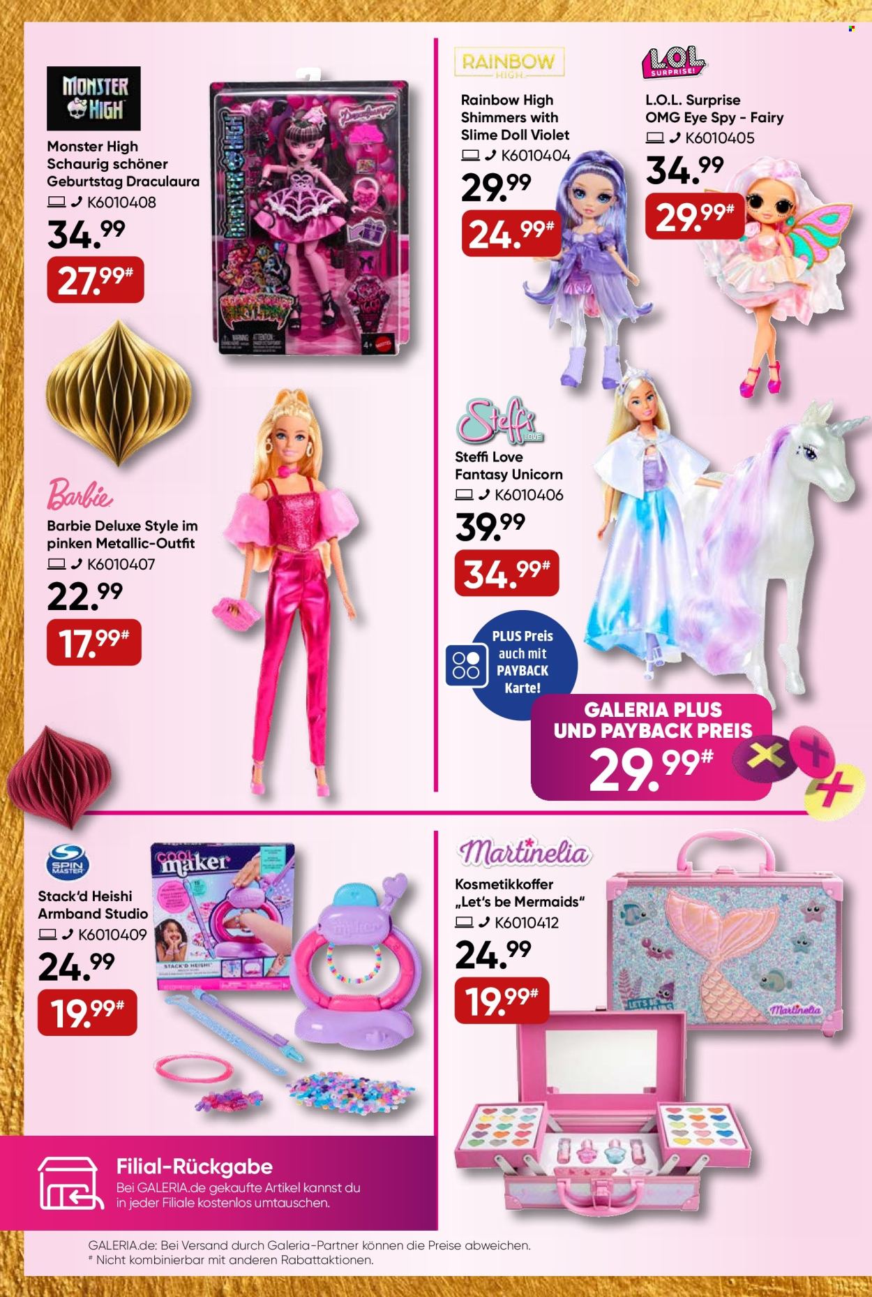GALERIA Karstadt Kaufhof Prospekte  - 3.12.2025 - 9.12.2025. Seite 50