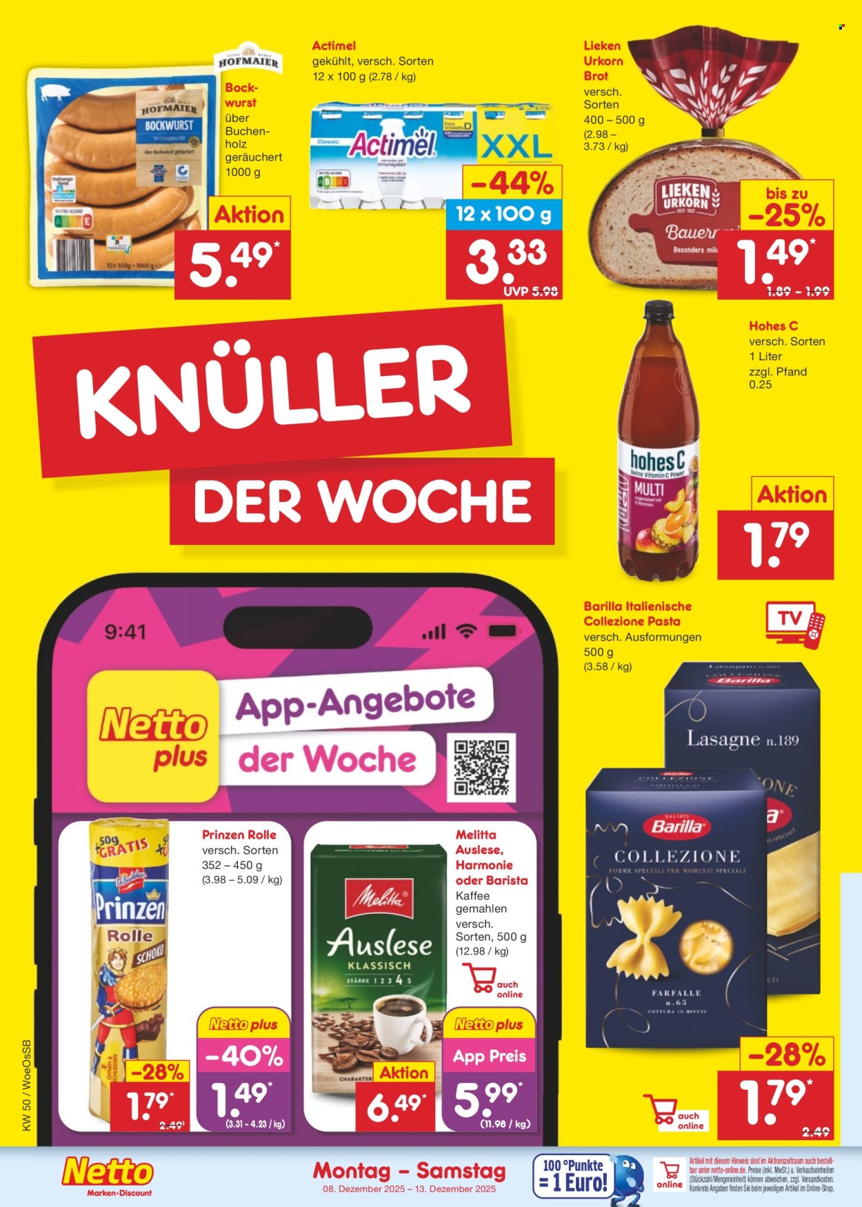 Netto Marken-Discount Prospekte  - 8.12.2025 - 13.12.2025. Seite 2